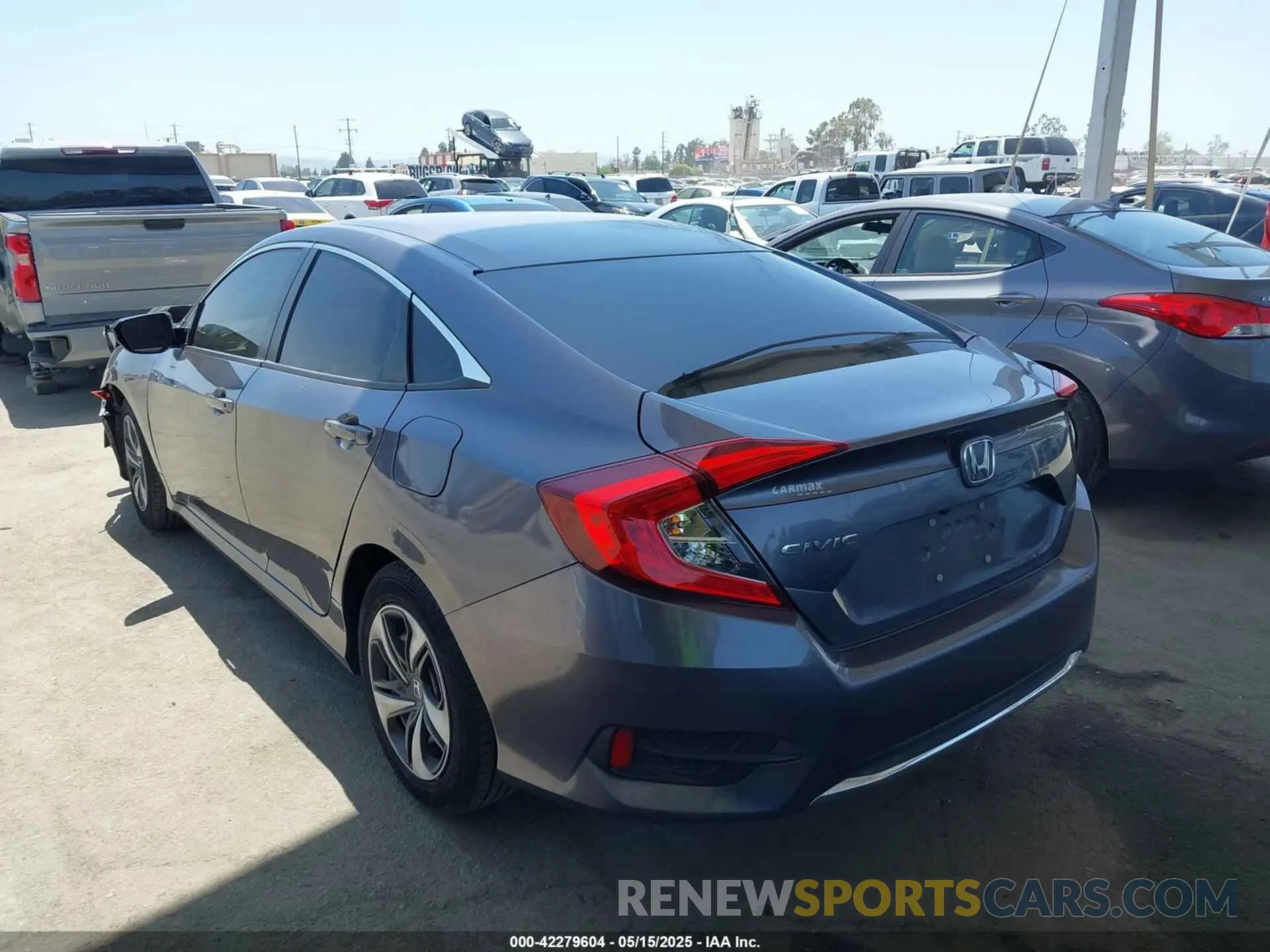 3 Photograph of a damaged car 19XFC2F62ME201341 HONDA CIVIC 2021