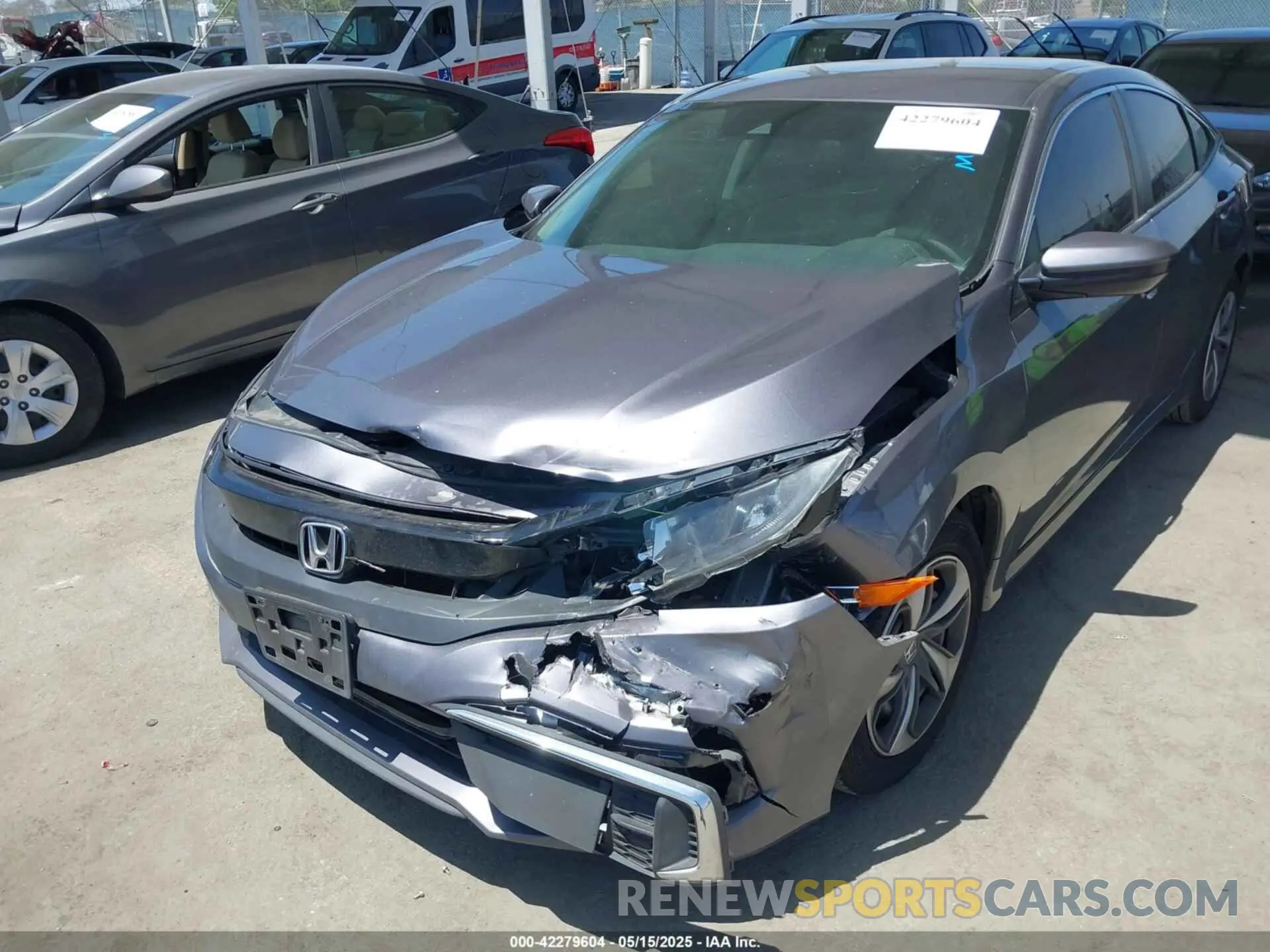 6 Photograph of a damaged car 19XFC2F62ME201341 HONDA CIVIC 2021