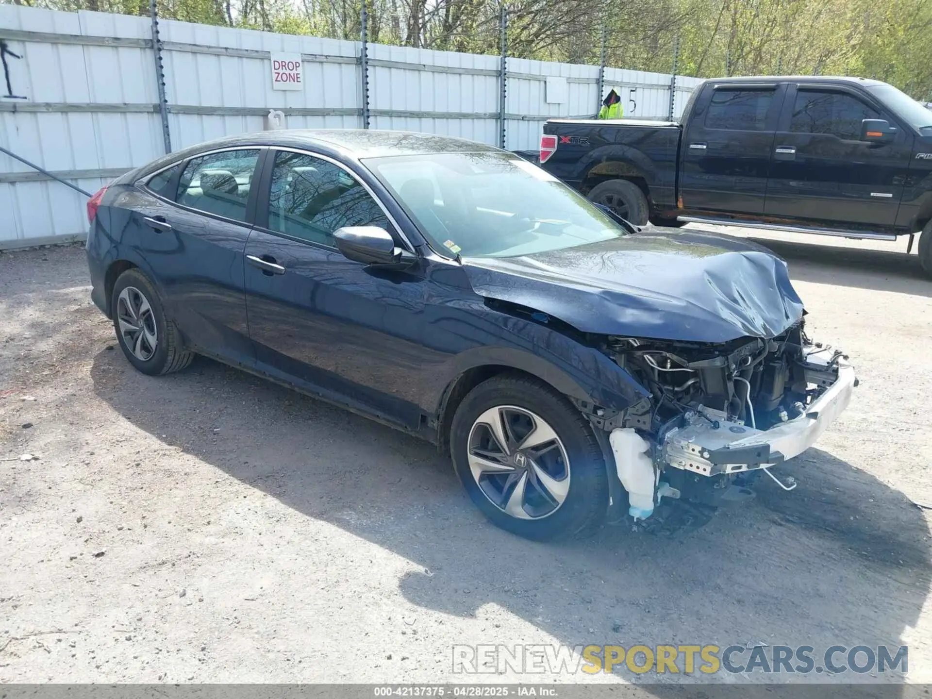 1 Photograph of a damaged car 19XFC2F65ME000324 HONDA CIVIC 2021