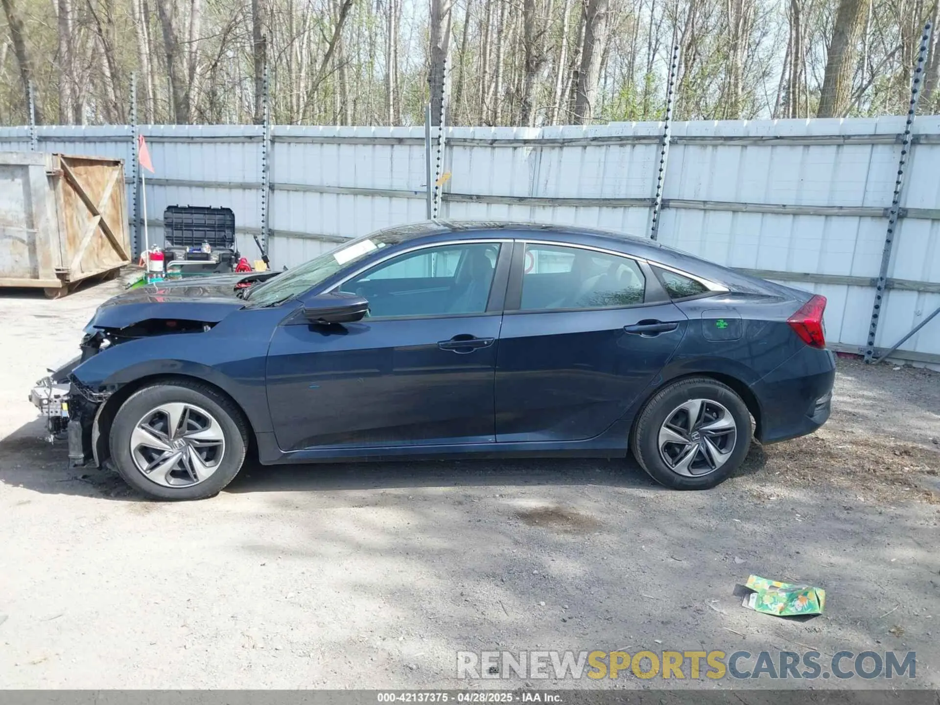 14 Photograph of a damaged car 19XFC2F65ME000324 HONDA CIVIC 2021