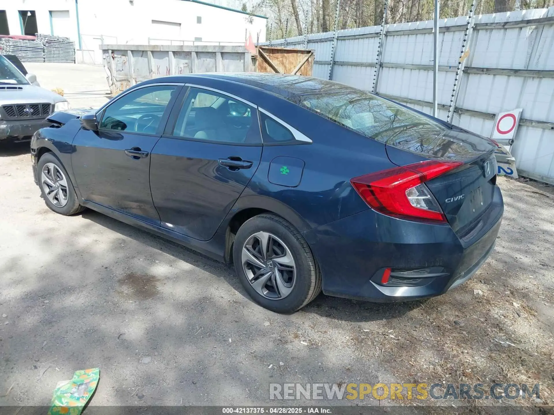3 Photograph of a damaged car 19XFC2F65ME000324 HONDA CIVIC 2021