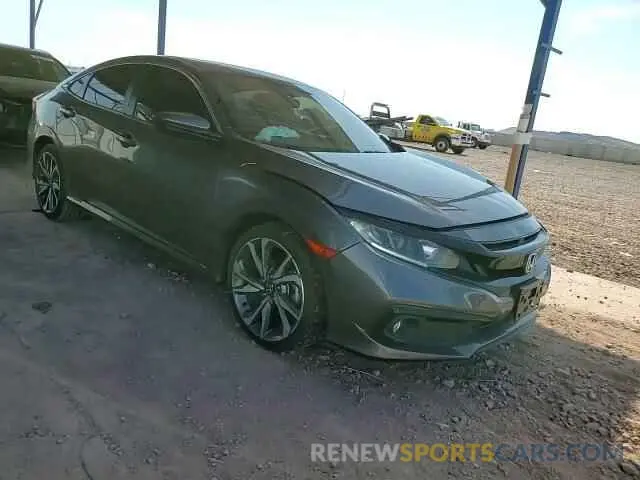 11 Photograph of a damaged car 19XFC2F80ME003634 HONDA CIVIC 2021