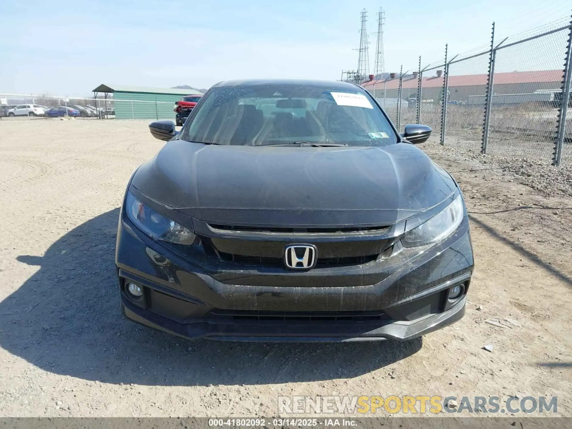 12 Photograph of a damaged car 19XFC2F82ME200353 HONDA CIVIC 2021
