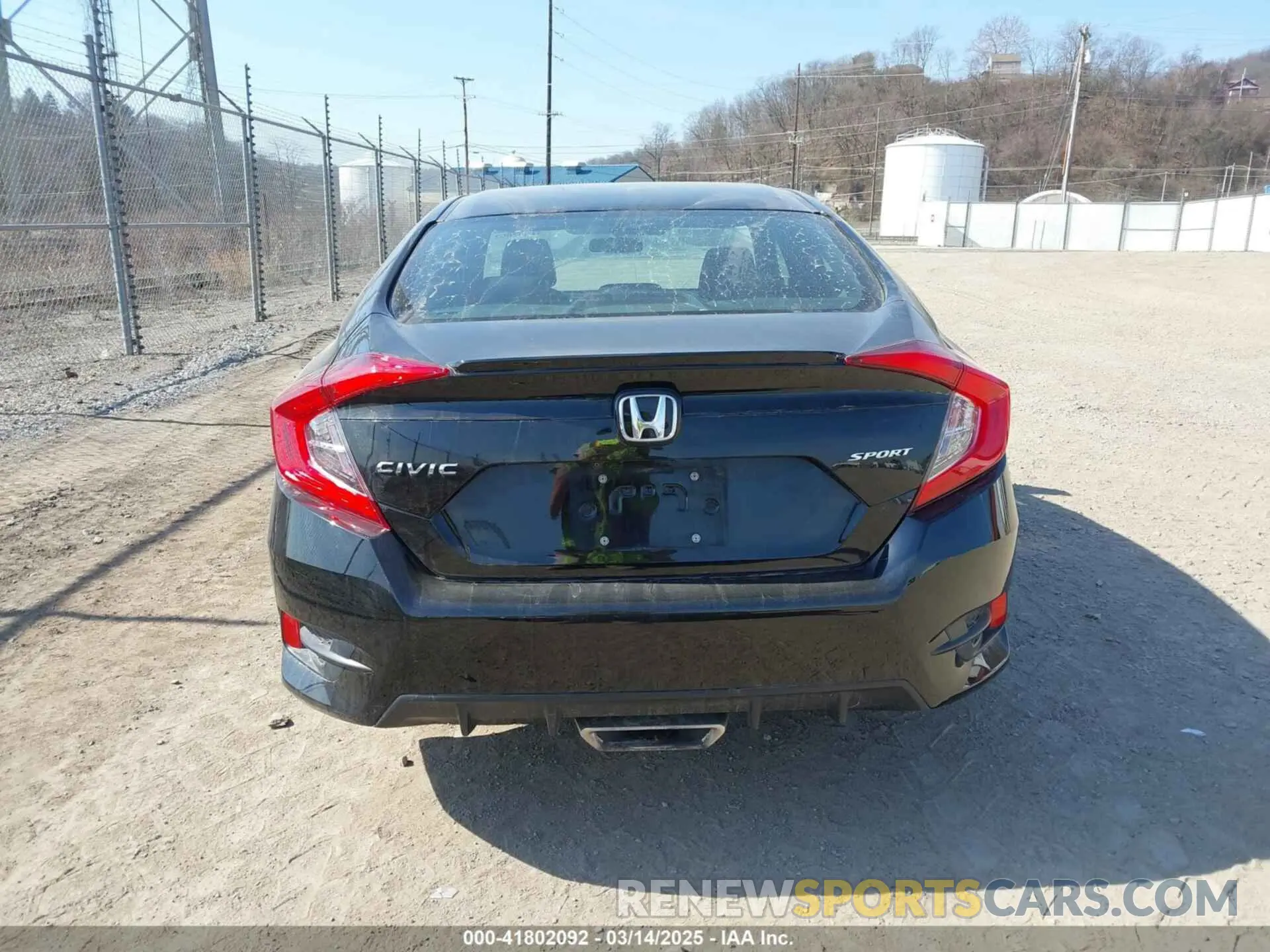 16 Photograph of a damaged car 19XFC2F82ME200353 HONDA CIVIC 2021