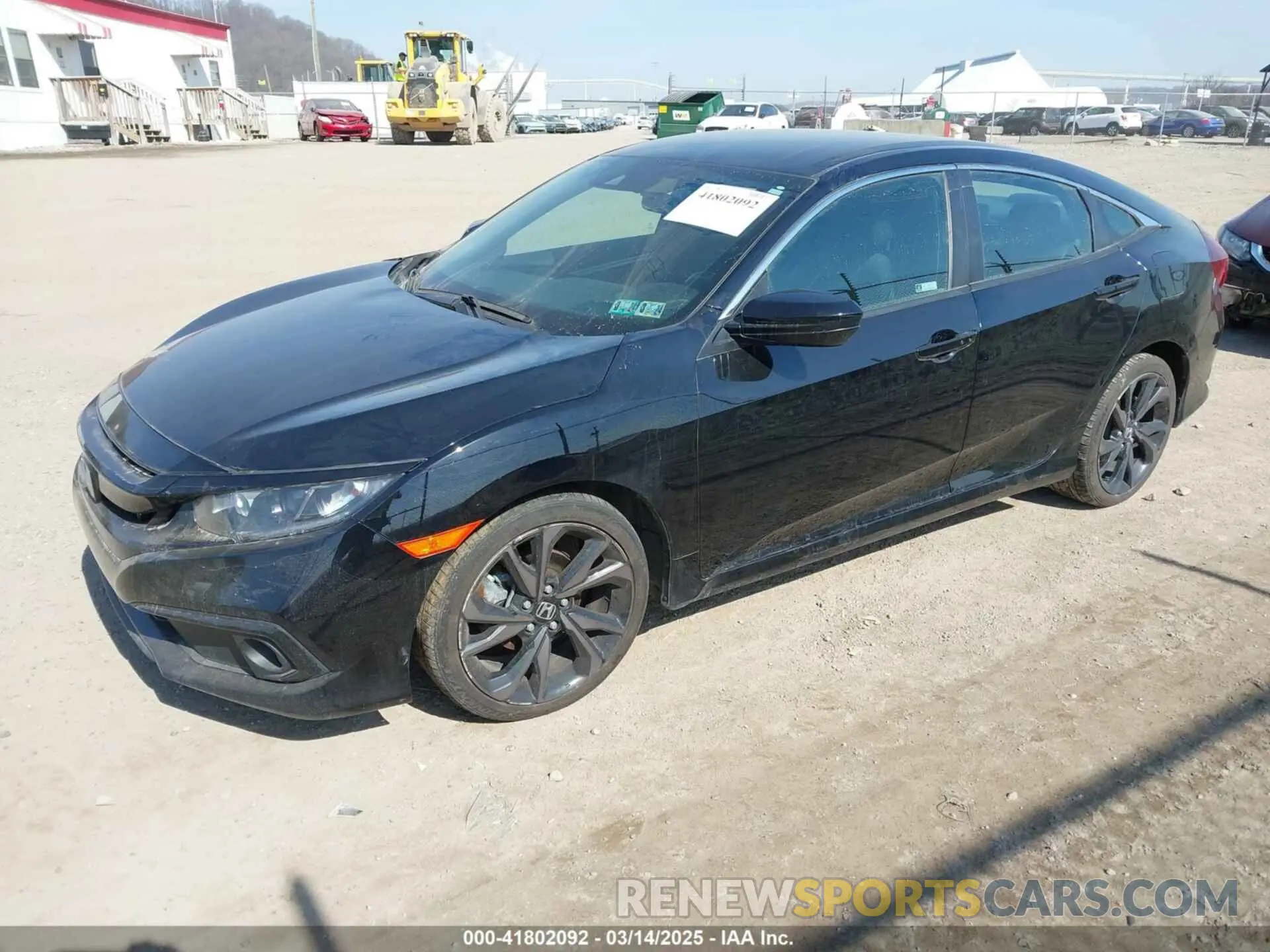 2 Photograph of a damaged car 19XFC2F82ME200353 HONDA CIVIC 2021