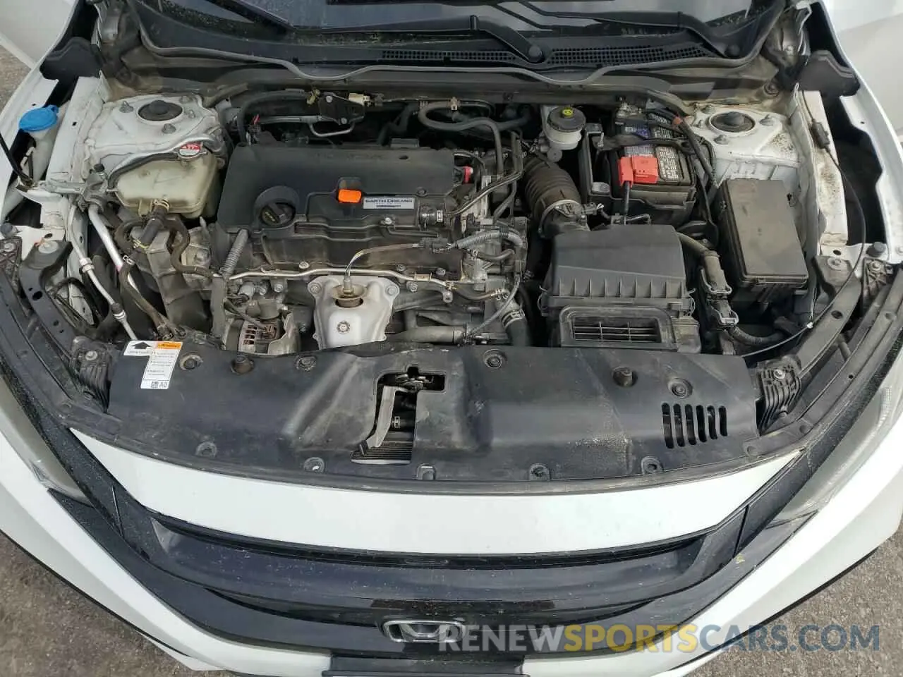 11 Photograph of a damaged car 19XFC2F83ME003286 HONDA CIVIC 2021