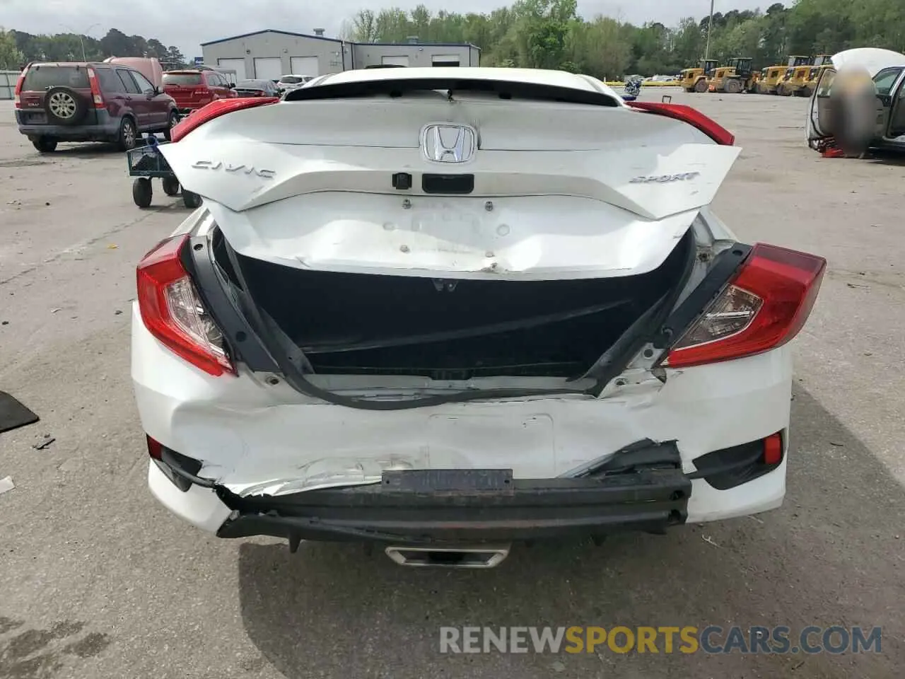 6 Photograph of a damaged car 19XFC2F83ME003286 HONDA CIVIC 2021