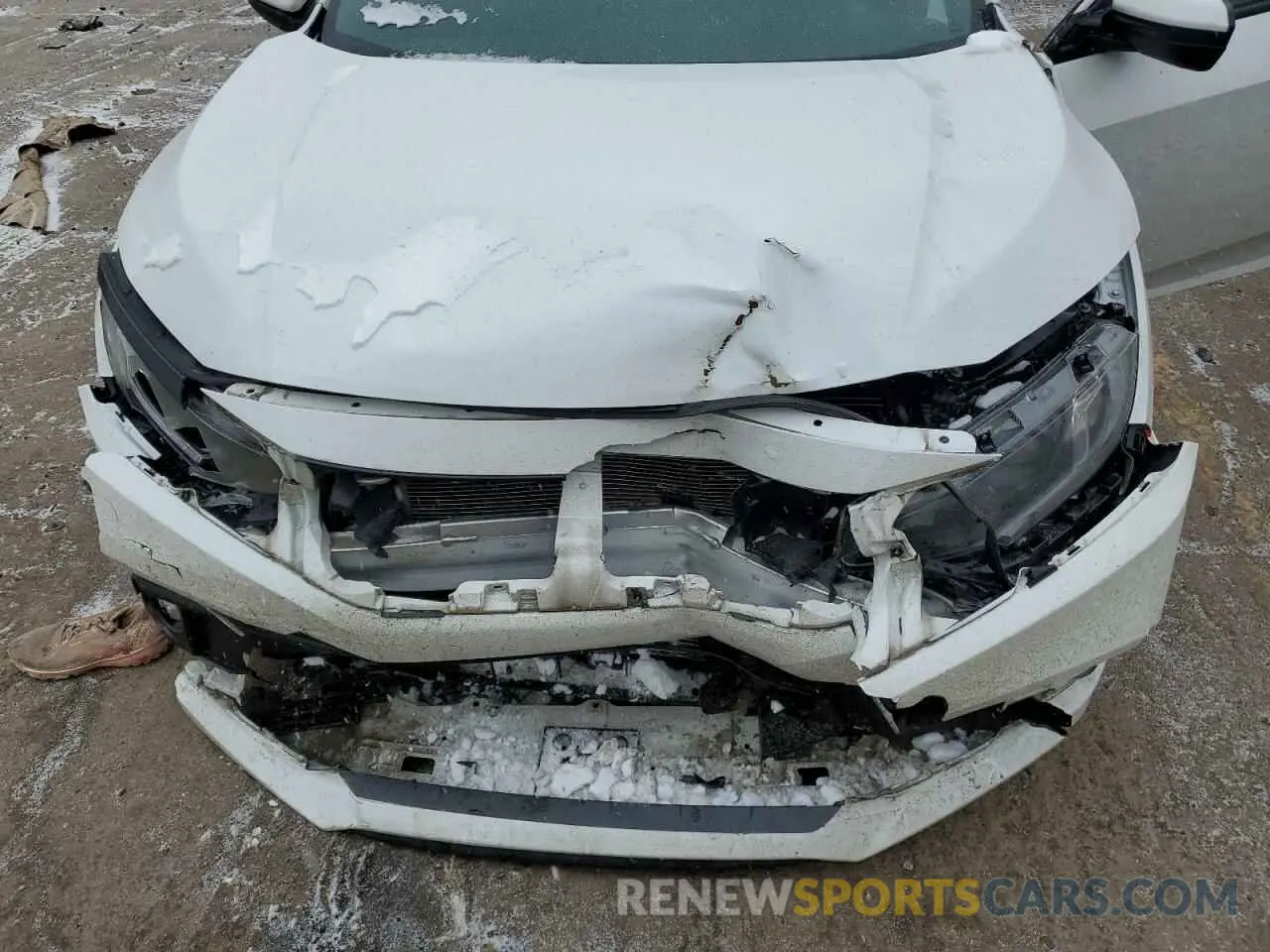 12 Photograph of a damaged car 19XFC2F84ME001398 HONDA CIVIC 2021