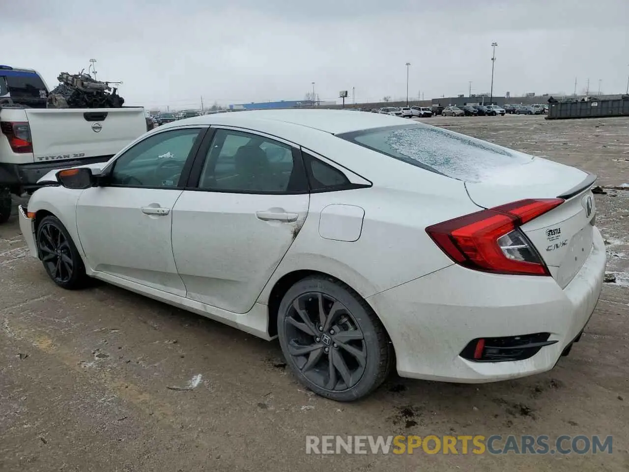 2 Photograph of a damaged car 19XFC2F84ME001398 HONDA CIVIC 2021