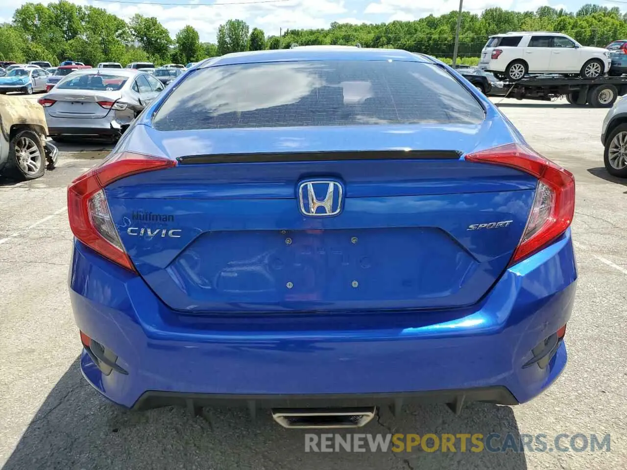 6 Photograph of a damaged car 19XFC2F84ME002079 HONDA CIVIC 2021