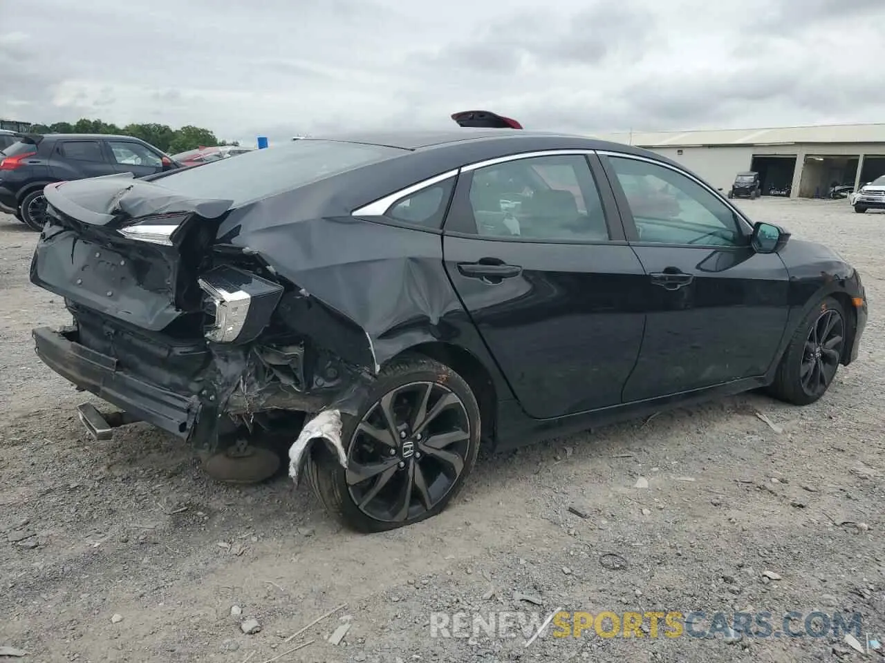 3 Photograph of a damaged car 19XFC2F84ME002745 HONDA CIVIC 2021