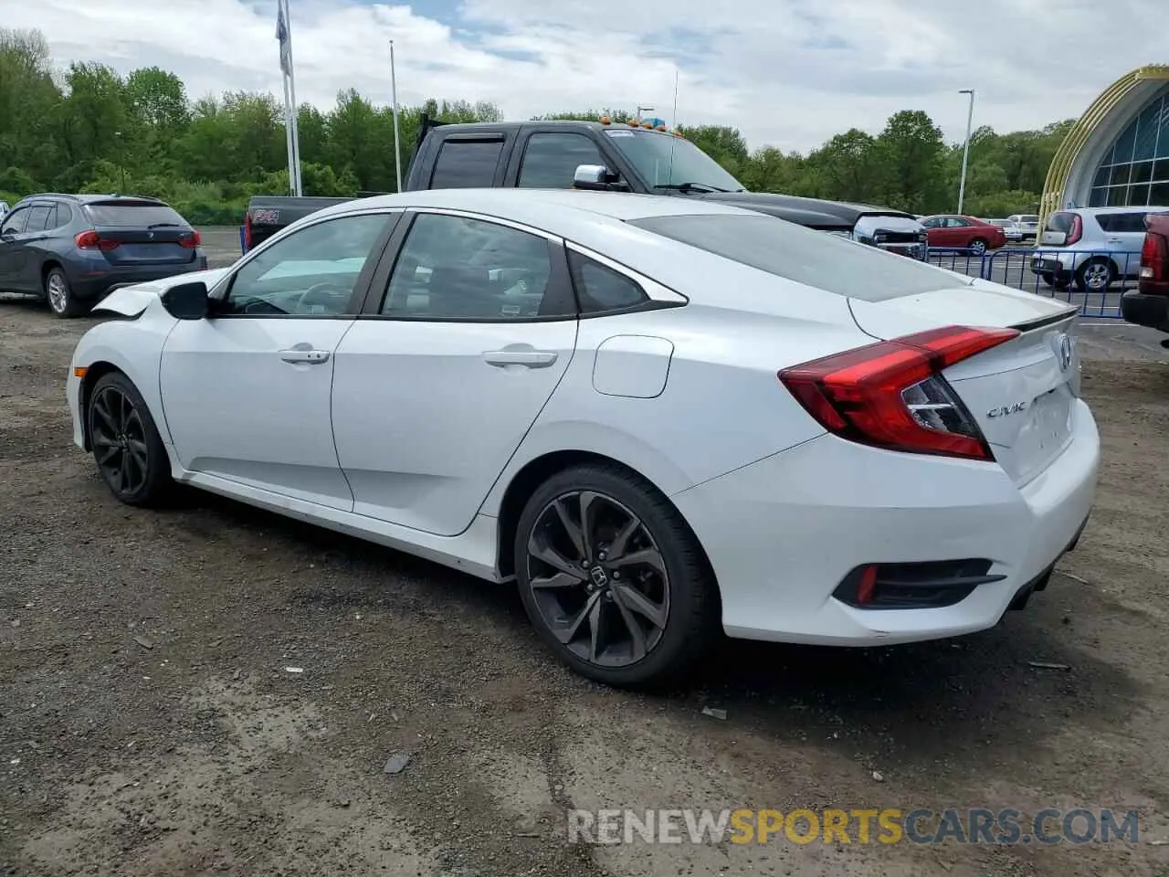 2 Photograph of a damaged car 19XFC2F84ME003197 HONDA CIVIC 2021