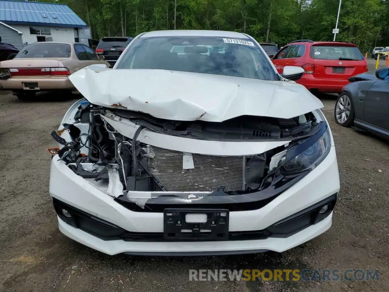 5 Photograph of a damaged car 19XFC2F84ME003197 HONDA CIVIC 2021