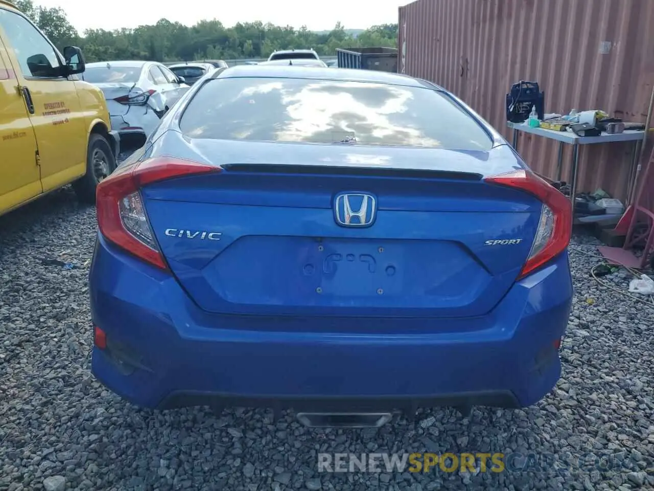 6 Photograph of a damaged car 19XFC2F85ME002625 HONDA CIVIC 2021