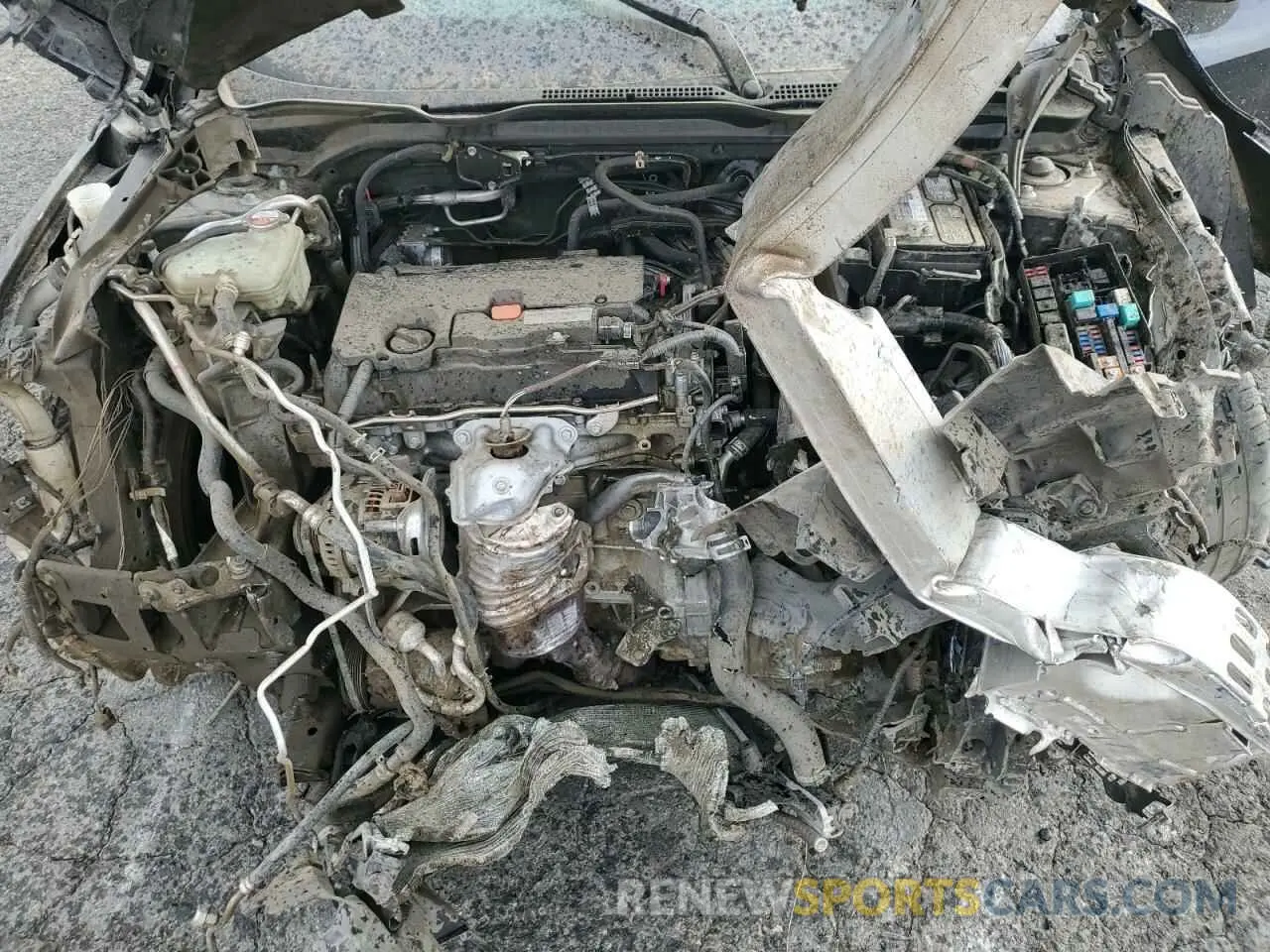 12 Photograph of a damaged car 19XFC2F85ME202761 HONDA CIVIC 2021