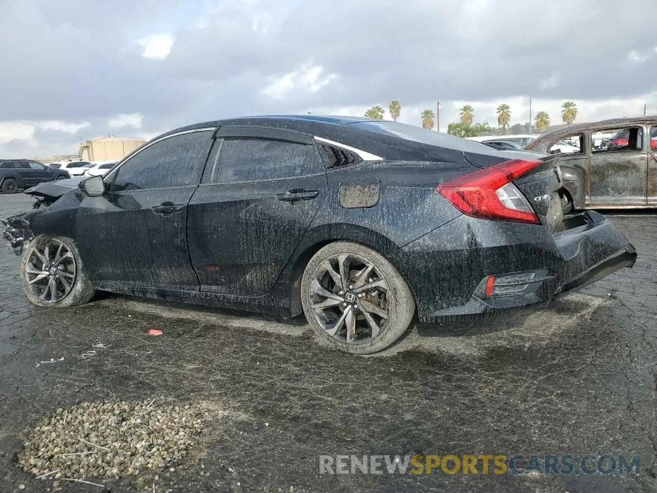 2 Photograph of a damaged car 19XFC2F85ME202761 HONDA CIVIC 2021
