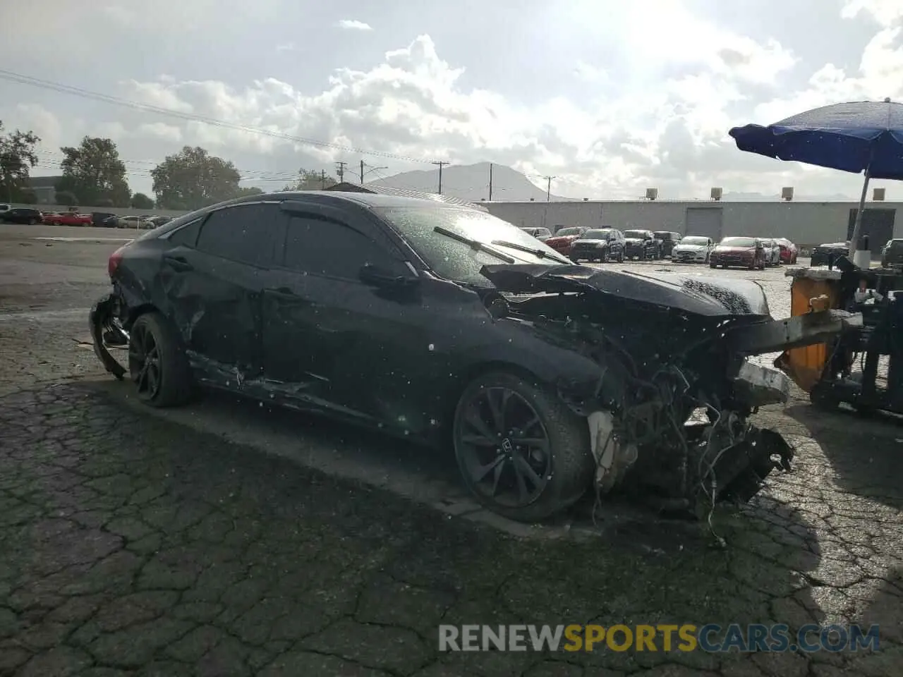 4 Photograph of a damaged car 19XFC2F85ME202761 HONDA CIVIC 2021
