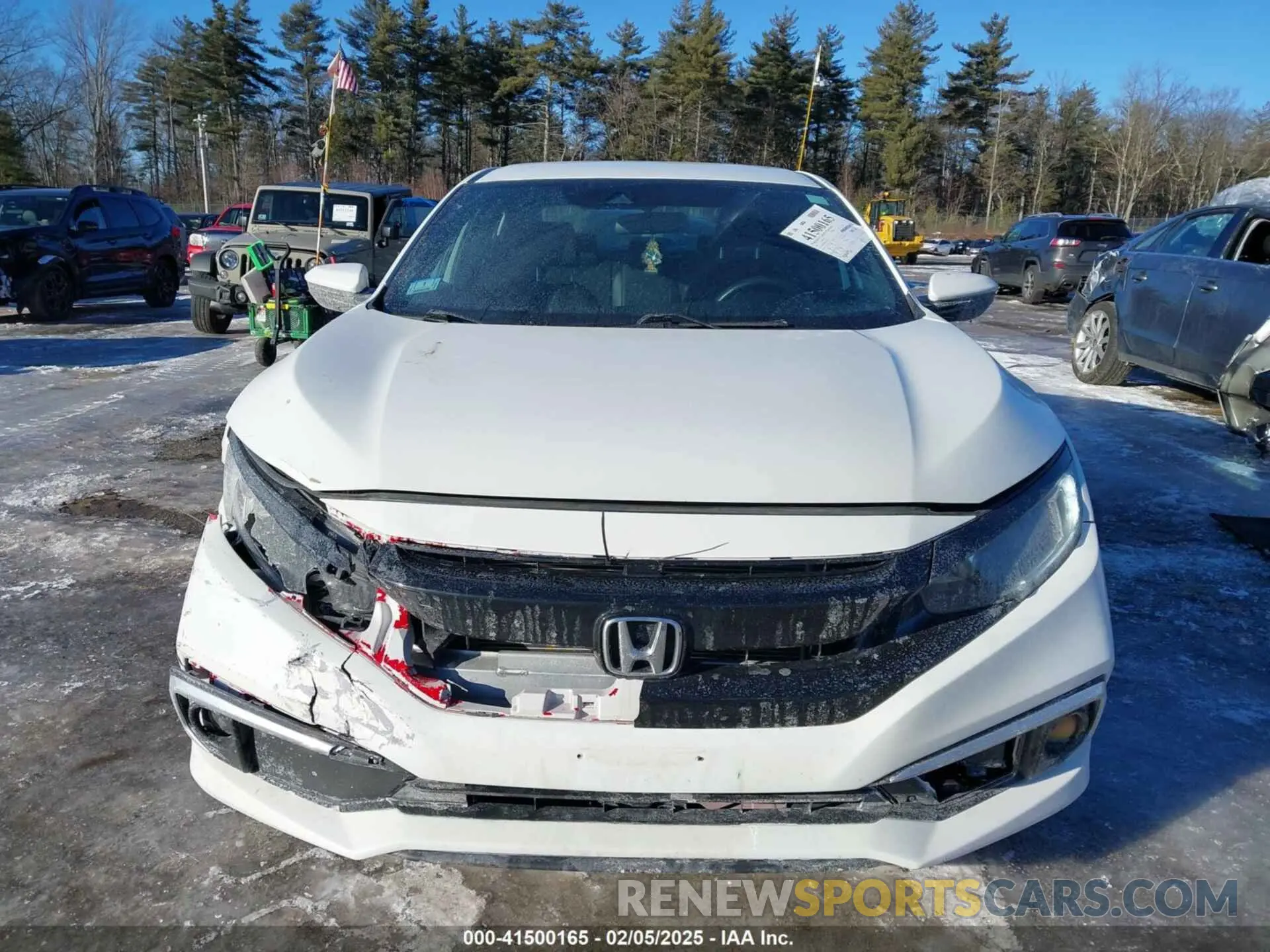 12 Photograph of a damaged car 19XFC2F85ME203098 HONDA CIVIC 2021