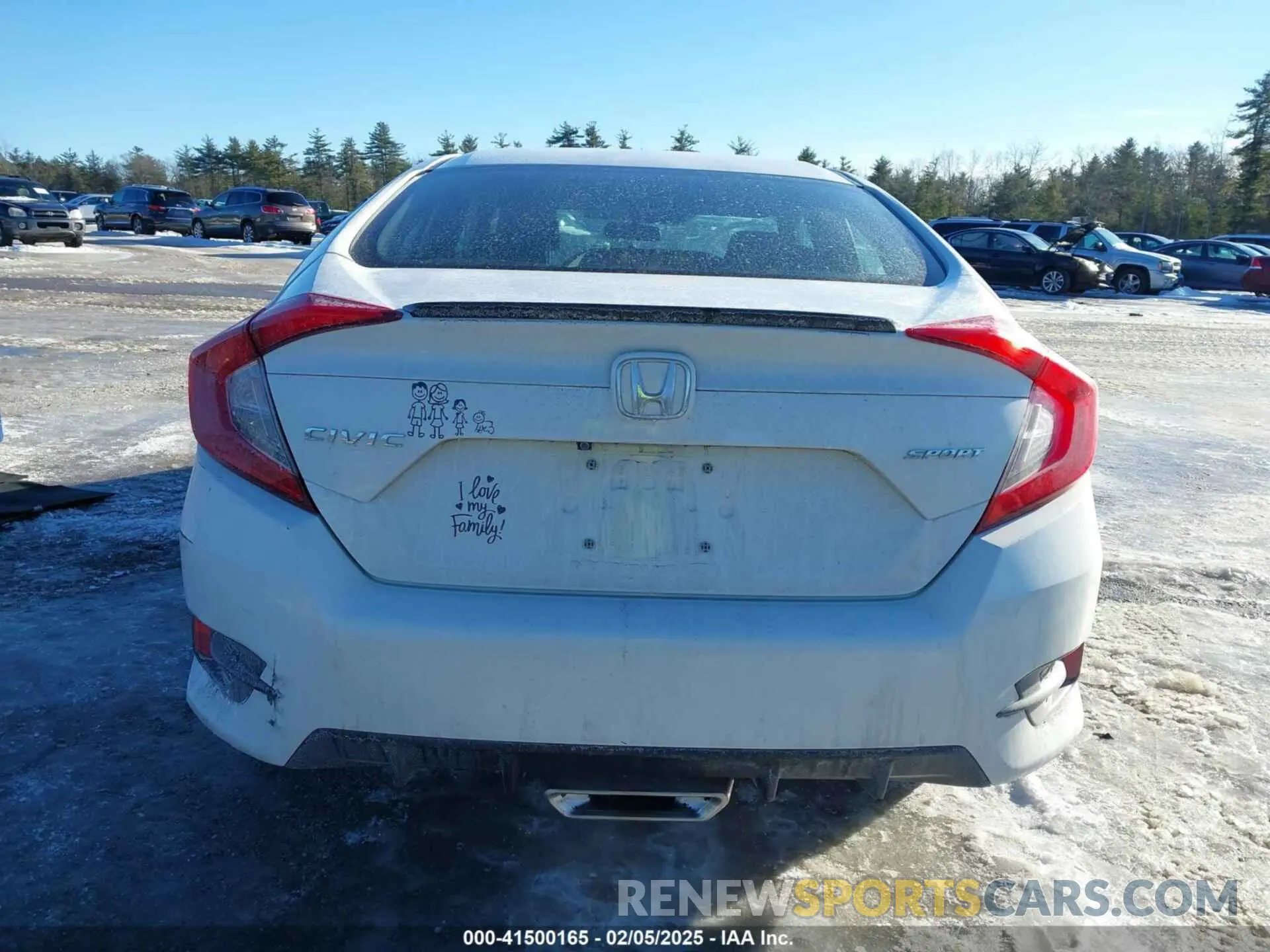 16 Photograph of a damaged car 19XFC2F85ME203098 HONDA CIVIC 2021
