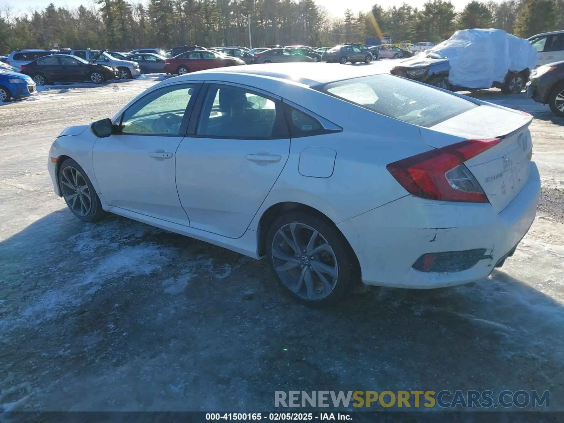 3 Photograph of a damaged car 19XFC2F85ME203098 HONDA CIVIC 2021