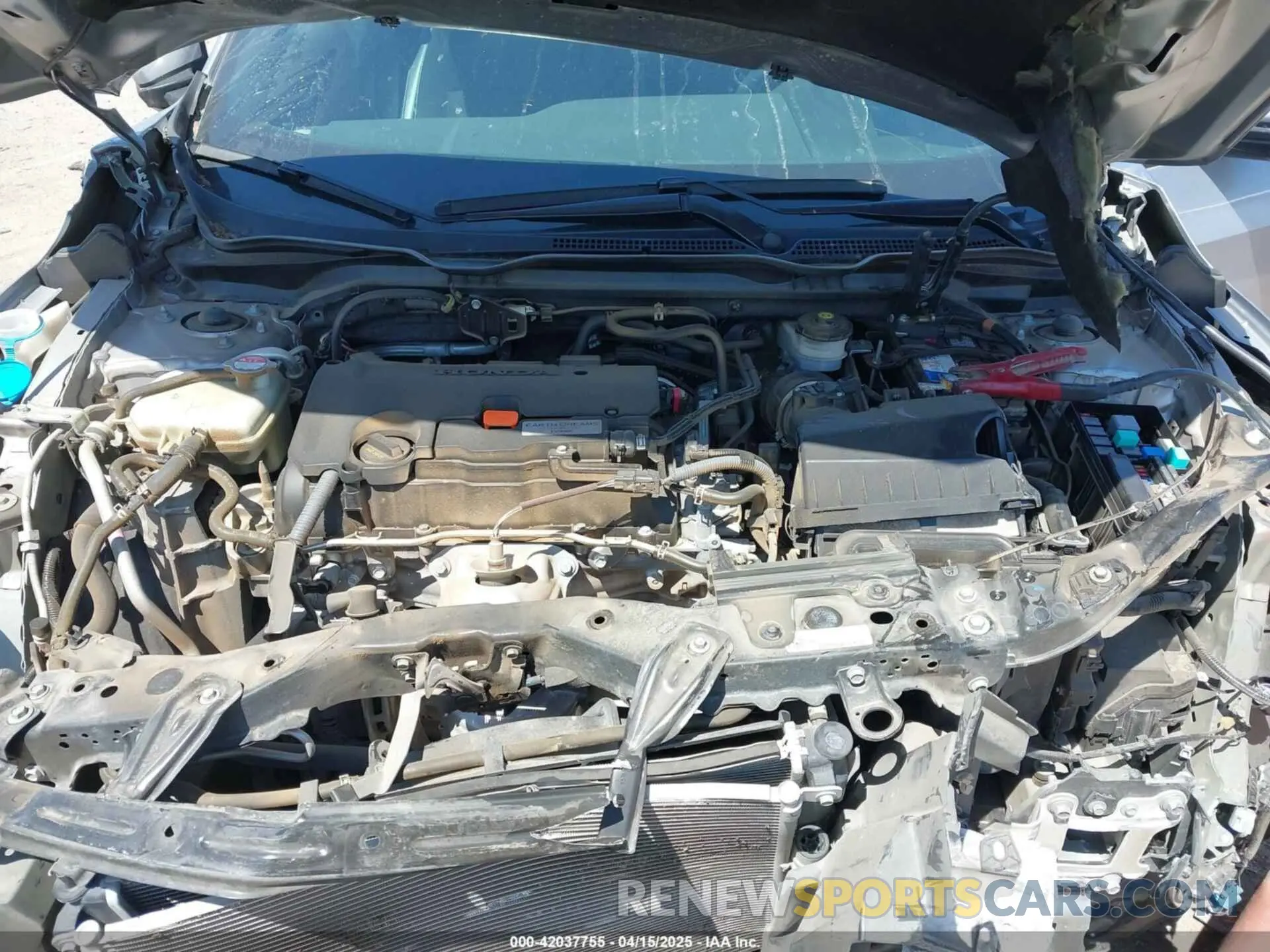 10 Photograph of a damaged car 19XFC2F86ME003153 HONDA CIVIC 2021