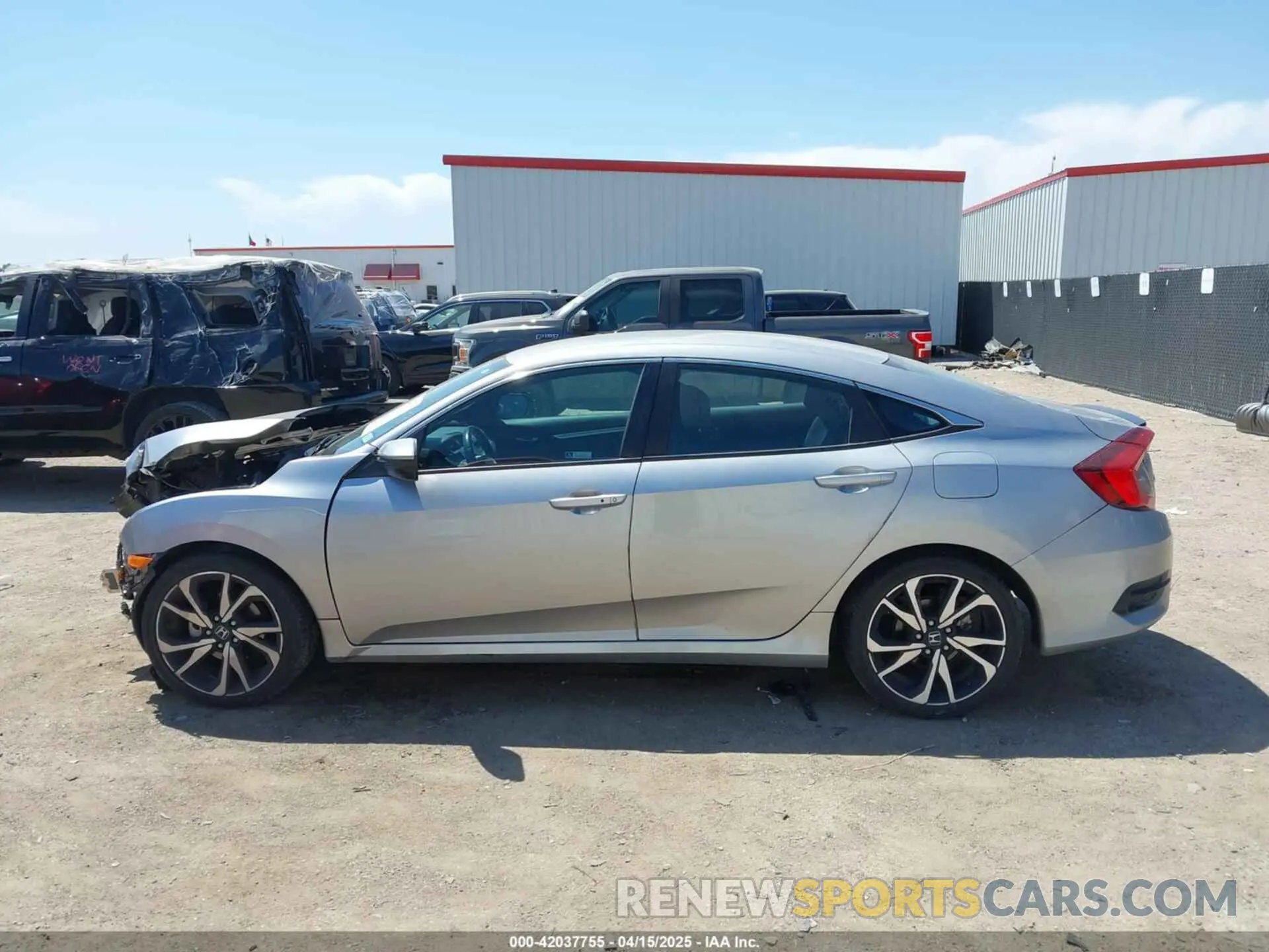 15 Photograph of a damaged car 19XFC2F86ME003153 HONDA CIVIC 2021