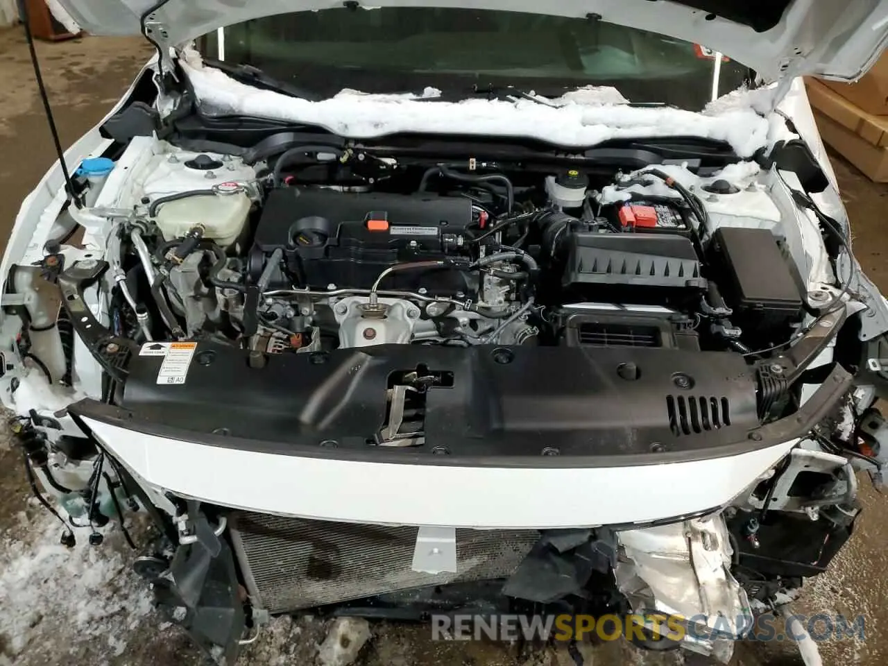 11 Photograph of a damaged car 19XFC2F86ME202459 HONDA CIVIC 2021
