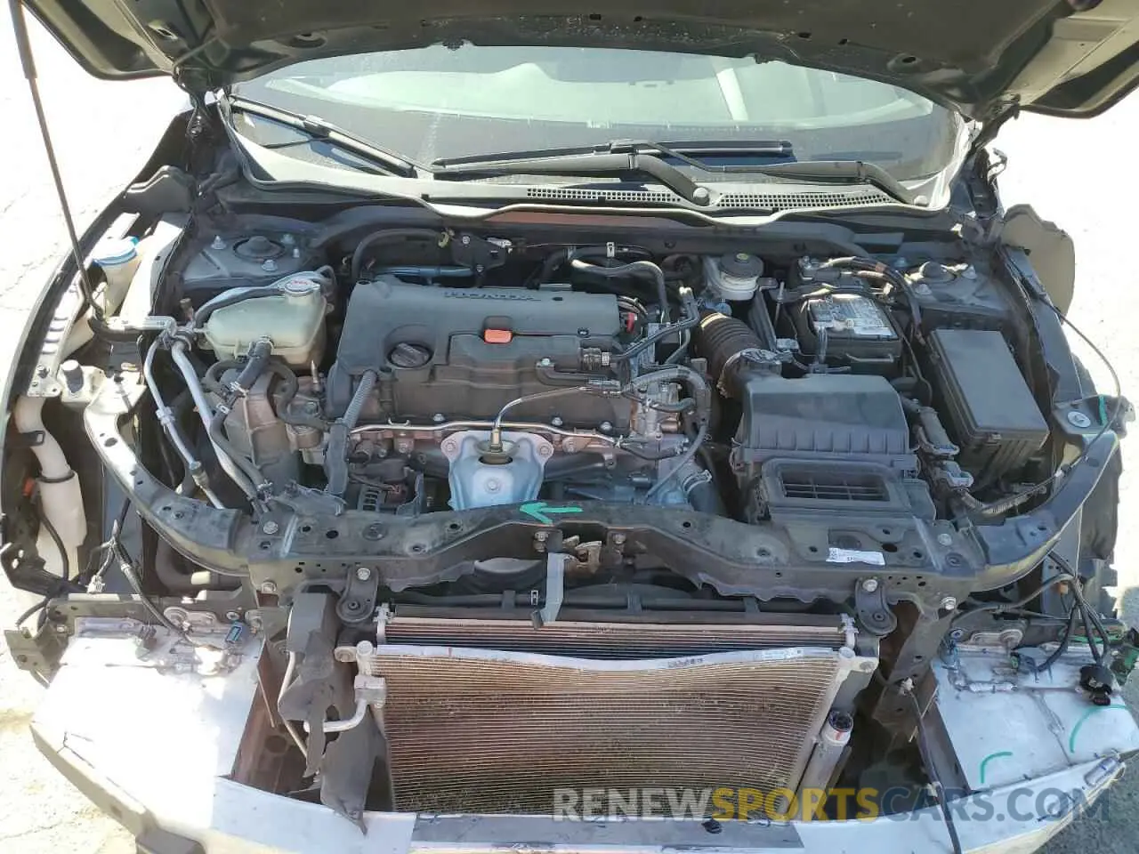 11 Photograph of a damaged car 19XFC2F86ME202736 HONDA CIVIC 2021