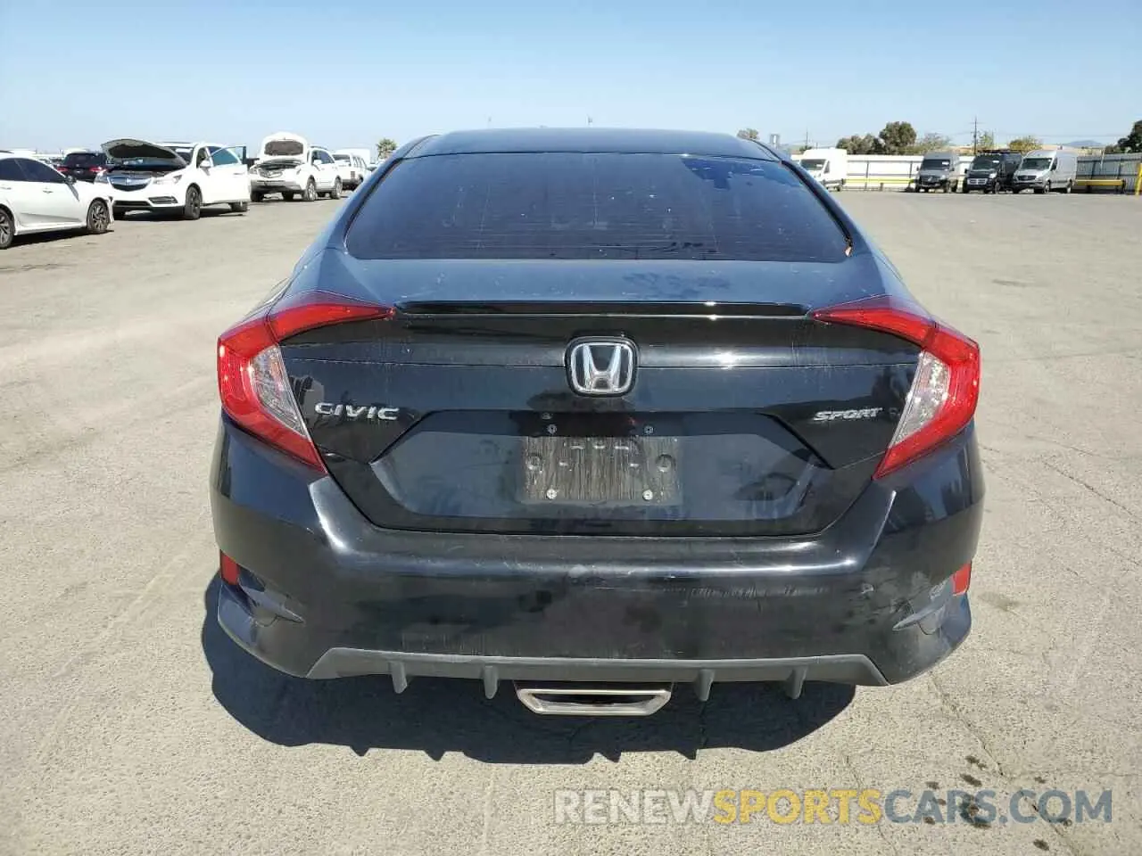 6 Photograph of a damaged car 19XFC2F86ME202736 HONDA CIVIC 2021