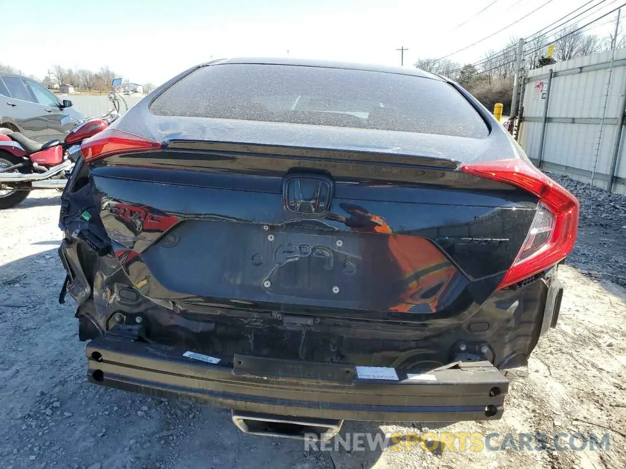 6 Photograph of a damaged car 19XFC2F87ME000908 HONDA CIVIC 2021