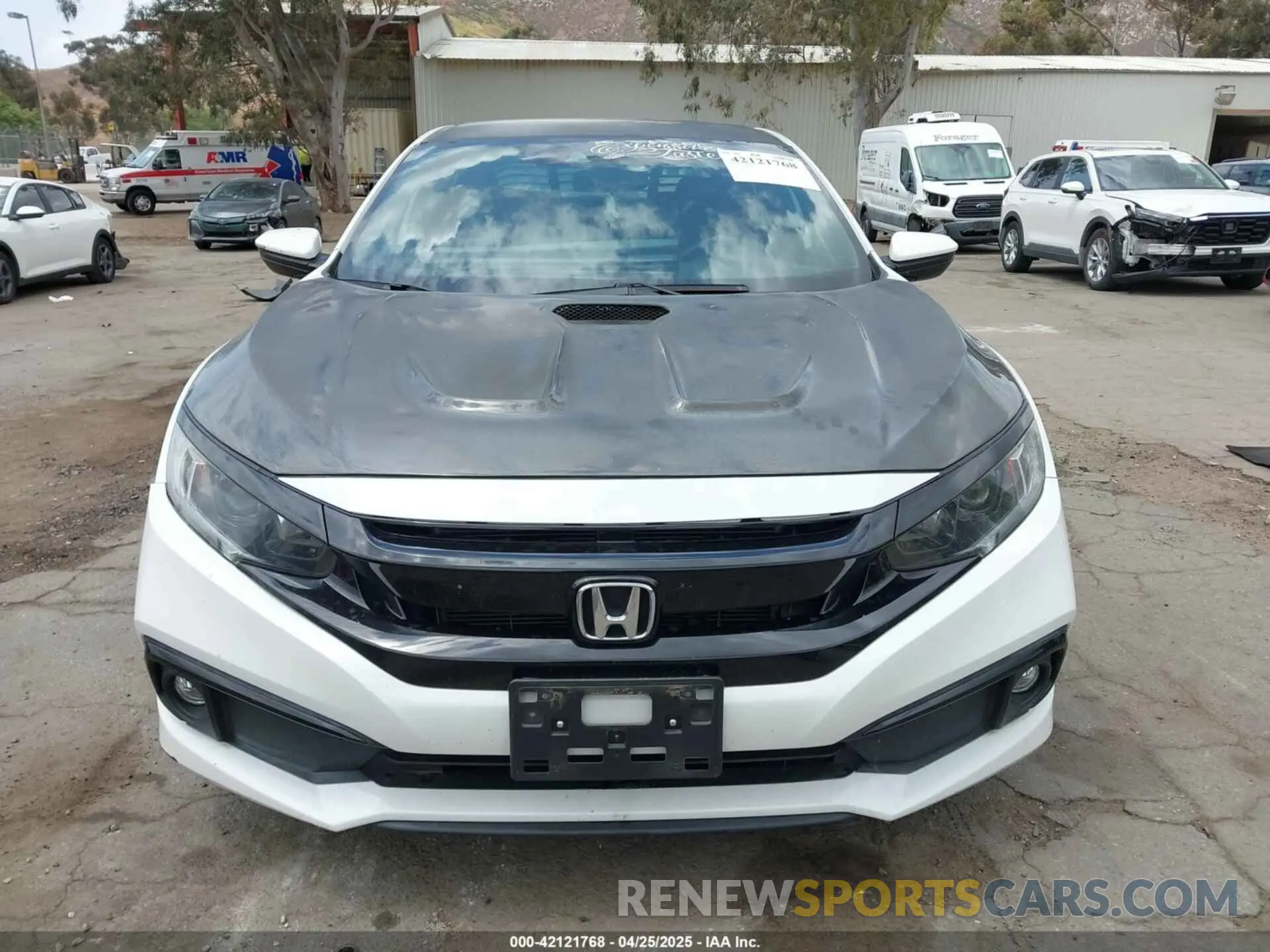 12 Photograph of a damaged car 19XFC2F88ME203080 HONDA CIVIC 2021