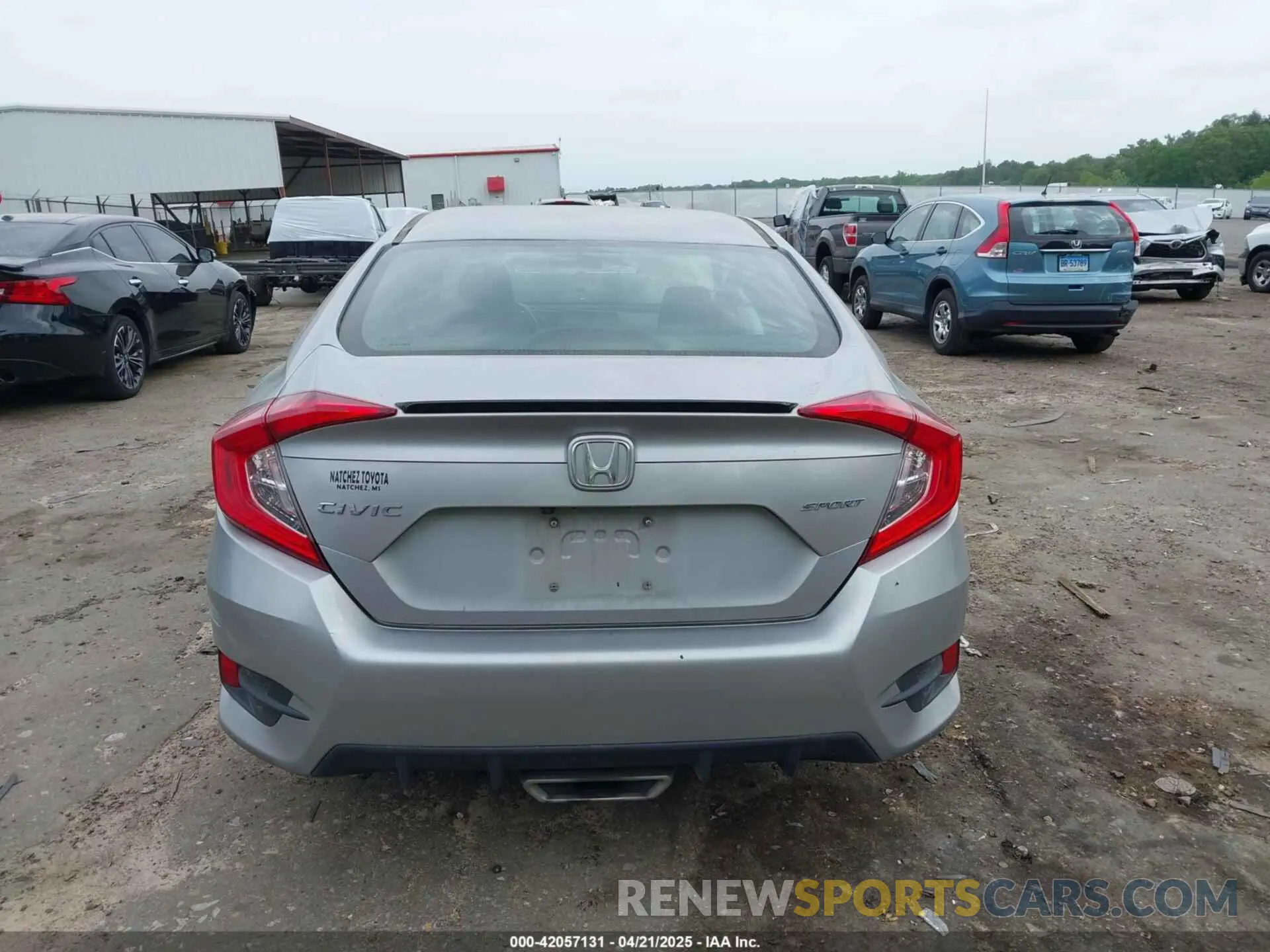 16 Photograph of a damaged car 19XFC2F89ME003745 HONDA CIVIC 2021