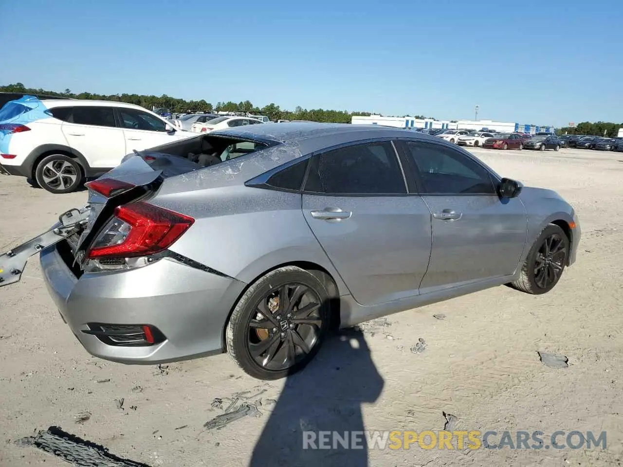 3 Photograph of a damaged car 19XFC2F89ME201953 HONDA CIVIC 2021