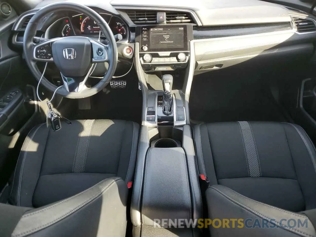8 Photograph of a damaged car 19XFC2F89ME201953 HONDA CIVIC 2021