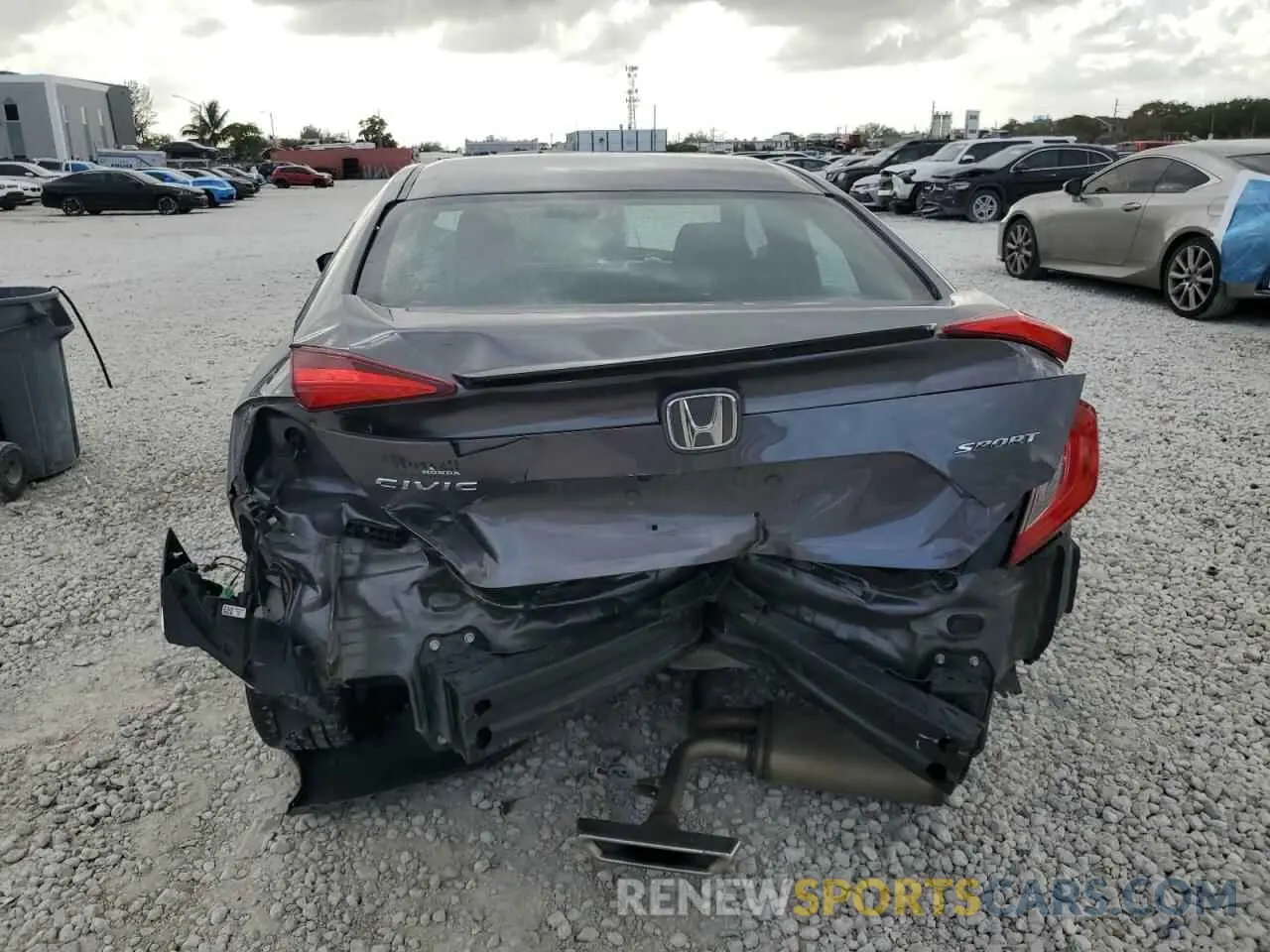 6 Photograph of a damaged car 19XFC2F8XME000756 HONDA CIVIC 2021