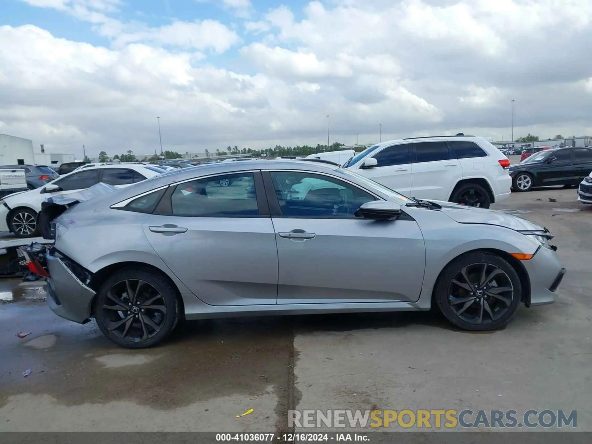 12 Photograph of a damaged car 19XFC2F8XME002281 HONDA CIVIC 2021