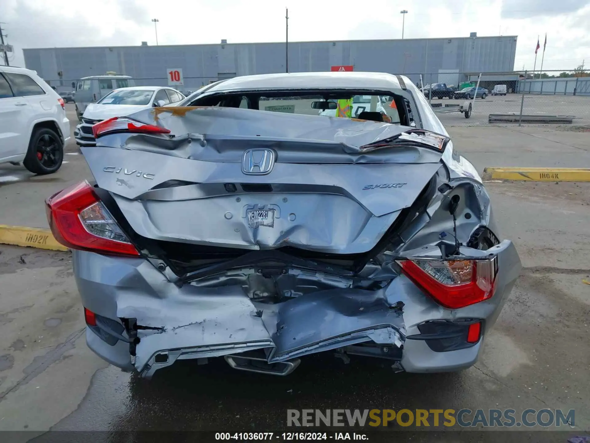 15 Photograph of a damaged car 19XFC2F8XME002281 HONDA CIVIC 2021