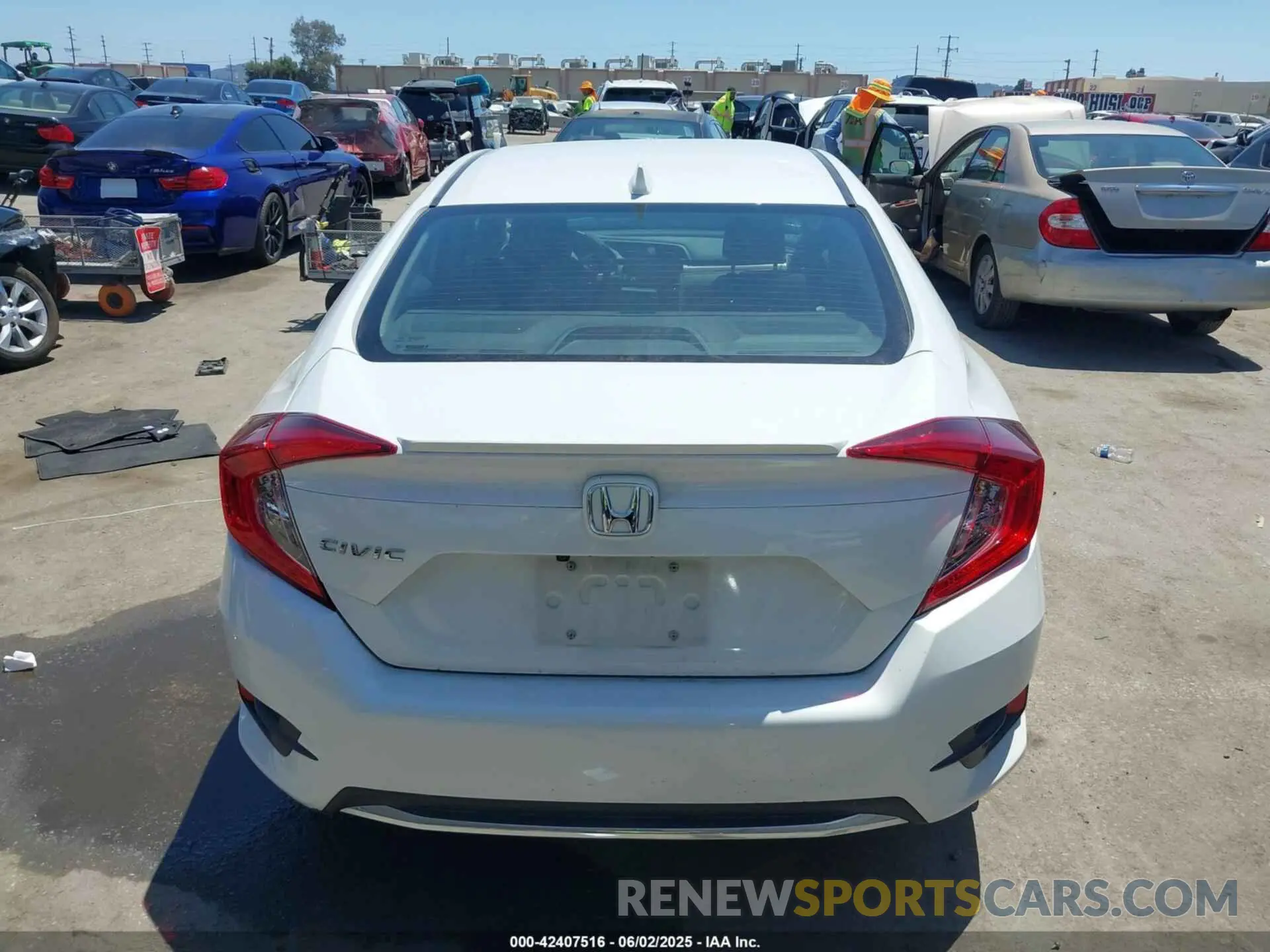 16 Photograph of a damaged car 2HGFC1F31MH700699 HONDA CIVIC 2021