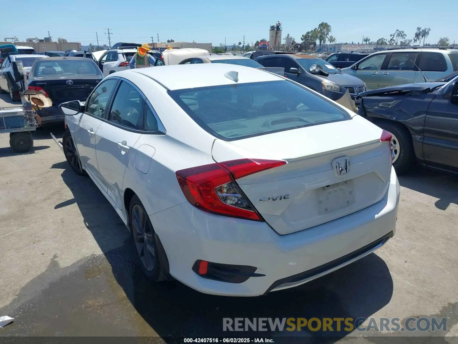 3 Photograph of a damaged car 2HGFC1F31MH700699 HONDA CIVIC 2021