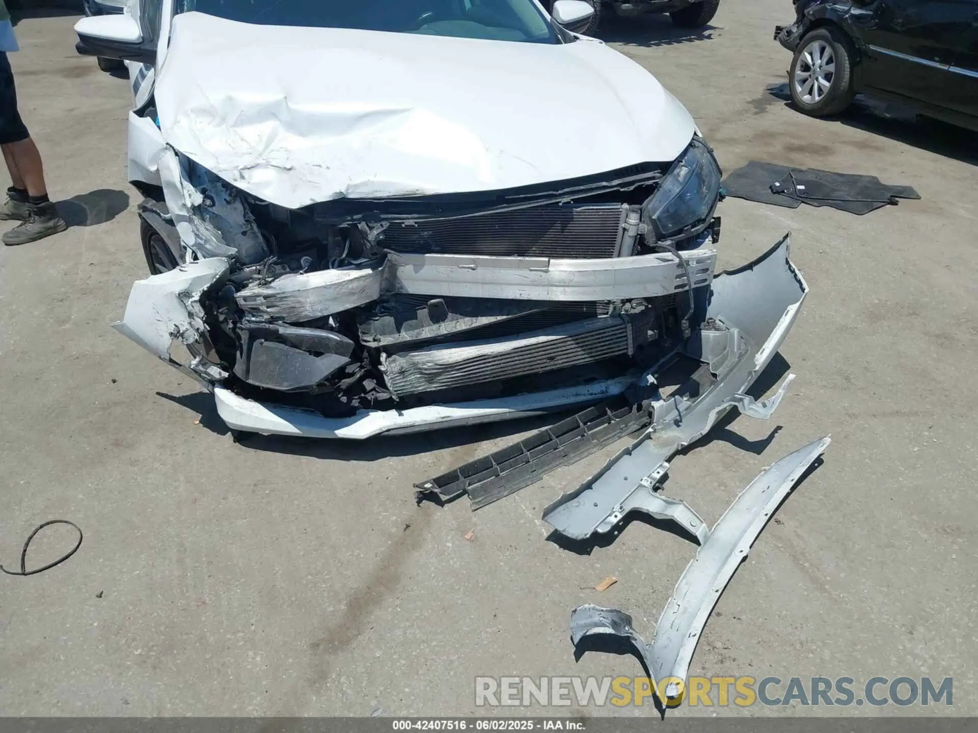 6 Photograph of a damaged car 2HGFC1F31MH700699 HONDA CIVIC 2021