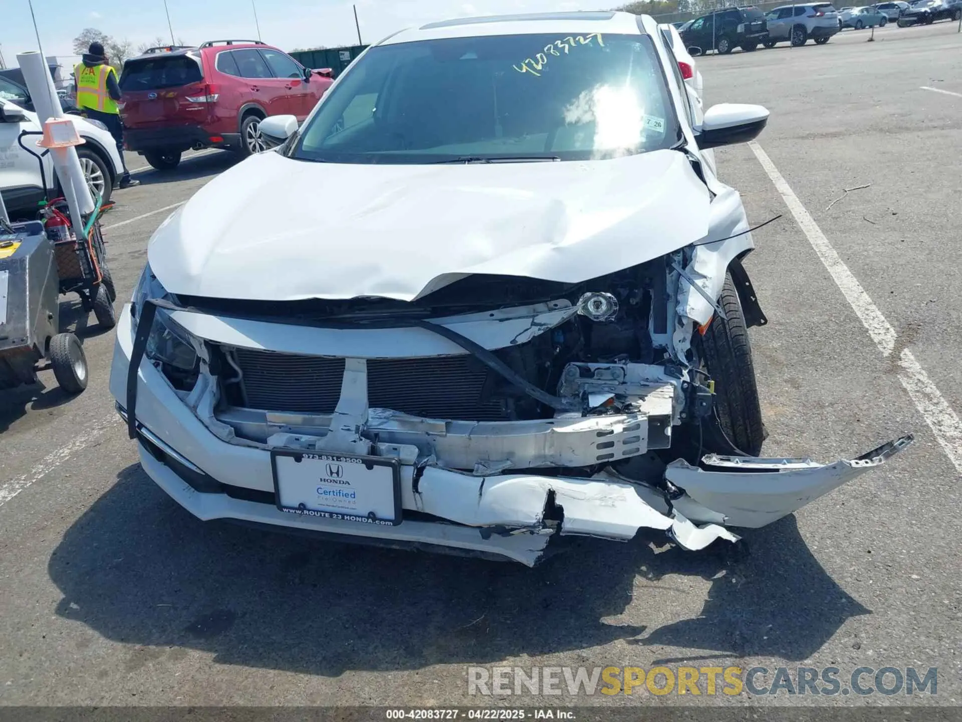 6 Photograph of a damaged car 2HGFC1F31MH703764 HONDA CIVIC 2021