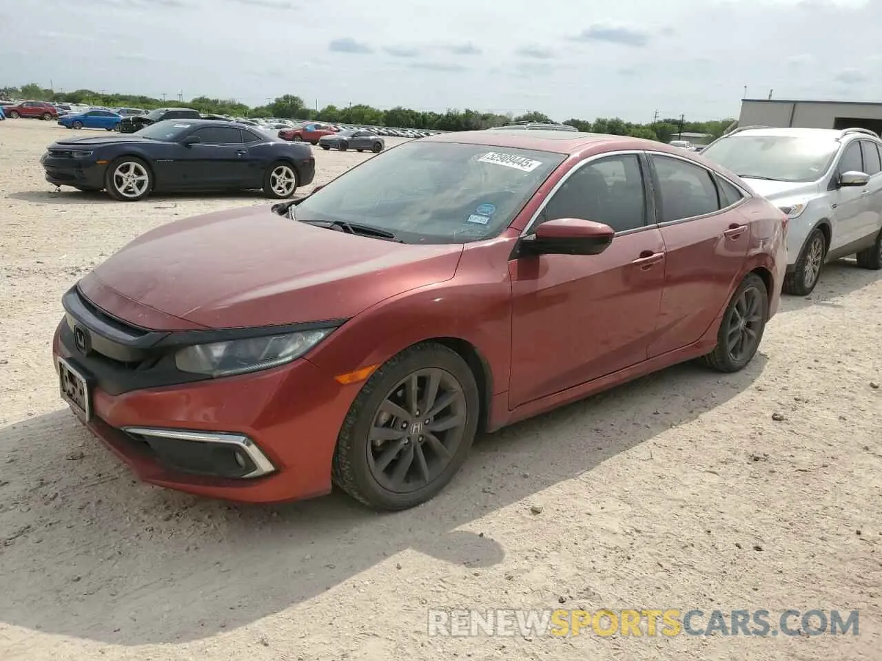 1 Photograph of a damaged car 2HGFC1F32MH704034 HONDA CIVIC 2021