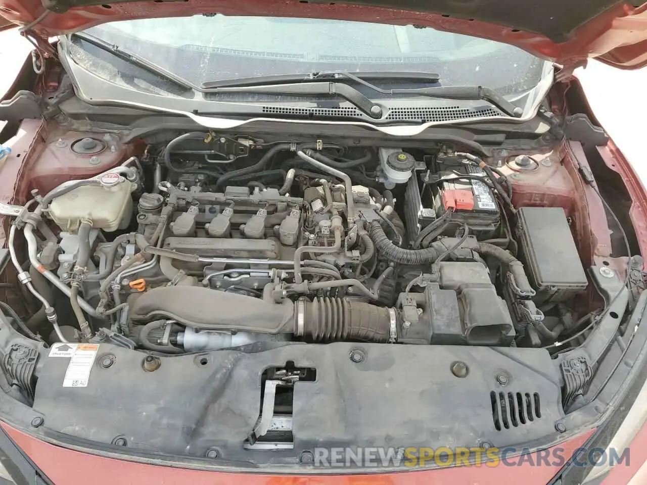 11 Photograph of a damaged car 2HGFC1F32MH704034 HONDA CIVIC 2021
