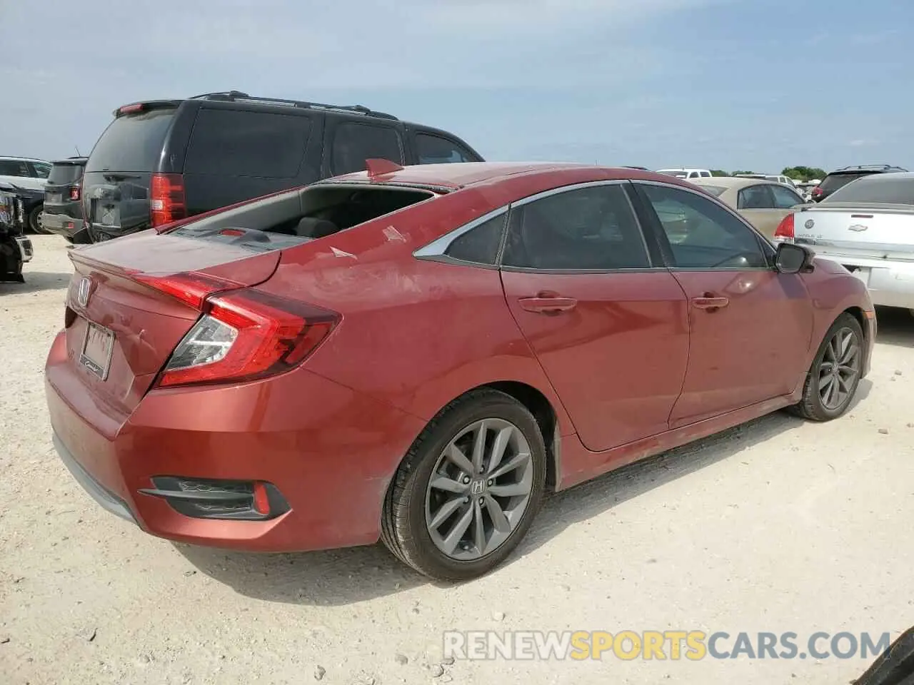 3 Photograph of a damaged car 2HGFC1F32MH704034 HONDA CIVIC 2021