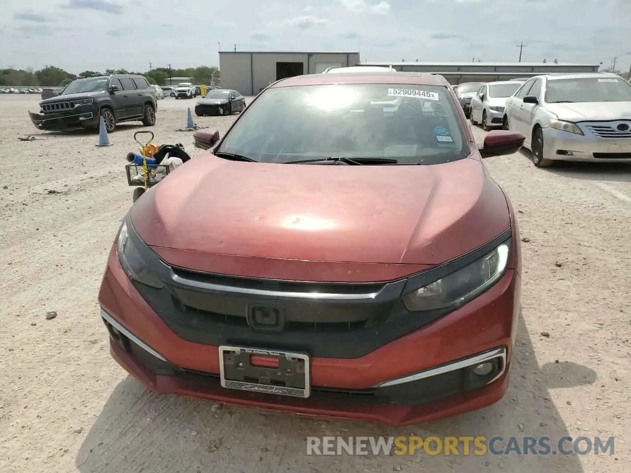 5 Photograph of a damaged car 2HGFC1F32MH704034 HONDA CIVIC 2021