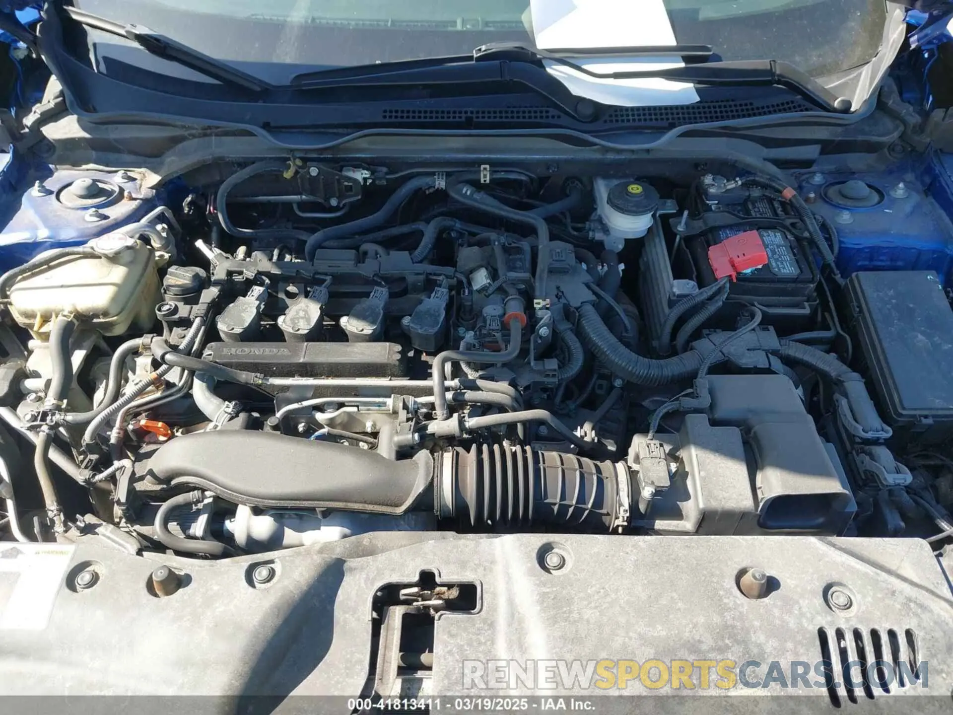 10 Photograph of a damaged car 2HGFC1F33MH701322 HONDA CIVIC 2021