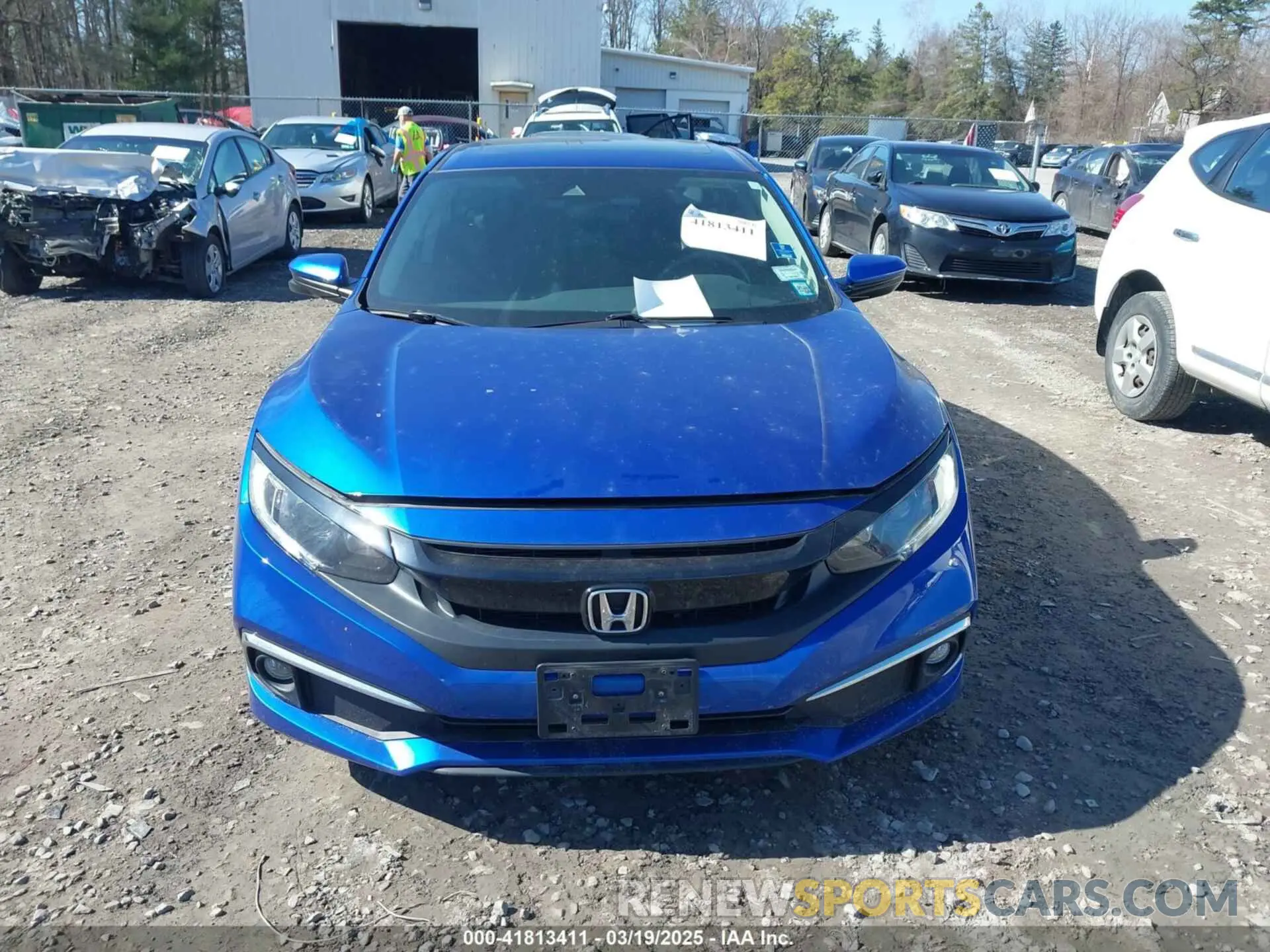 11 Photograph of a damaged car 2HGFC1F33MH701322 HONDA CIVIC 2021