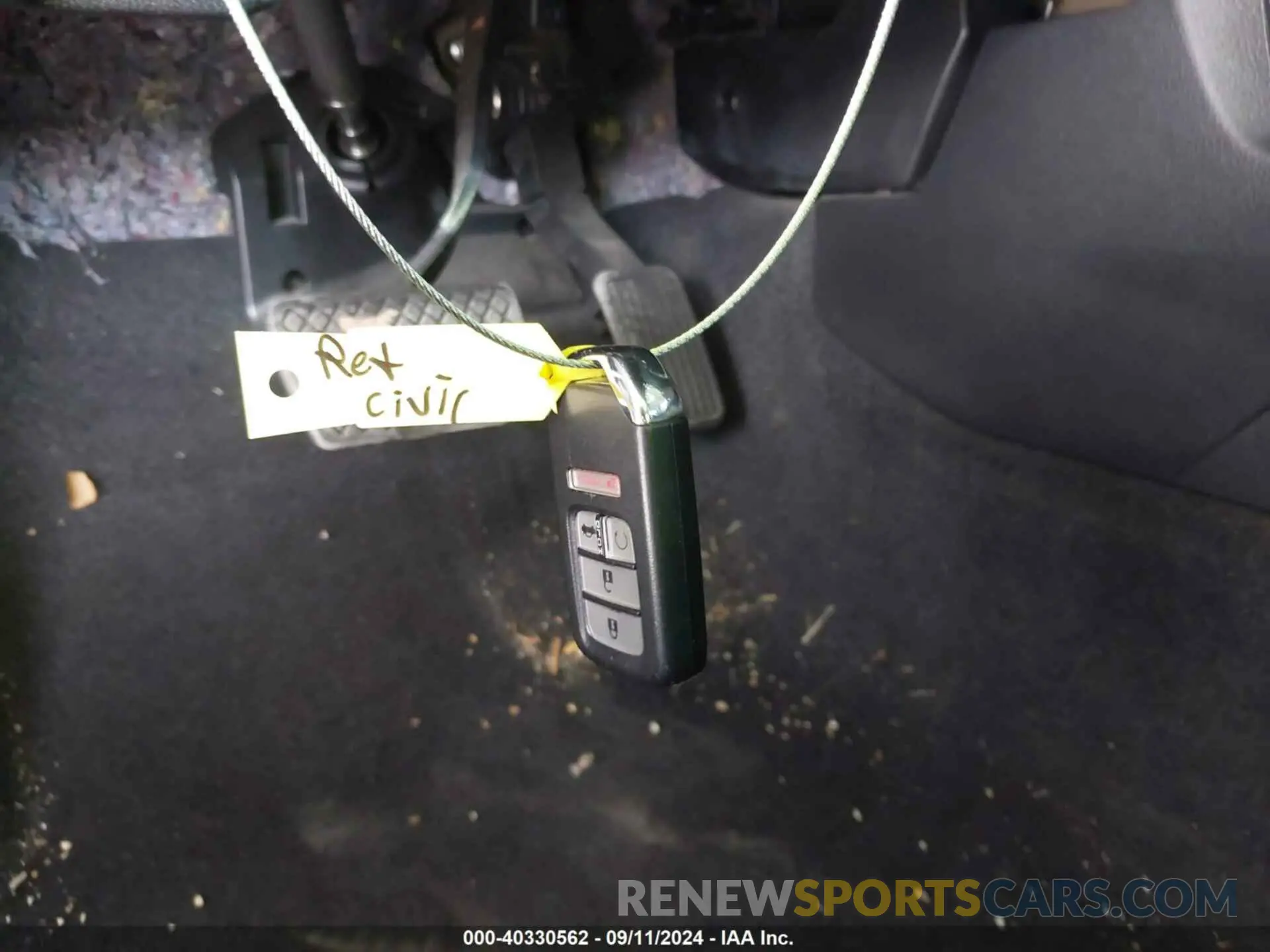 11 Photograph of a damaged car 2HGFC1F34MH700163 HONDA CIVIC 2021