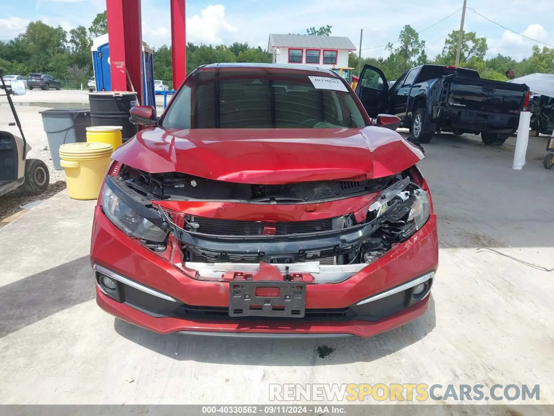 12 Photograph of a damaged car 2HGFC1F34MH700163 HONDA CIVIC 2021