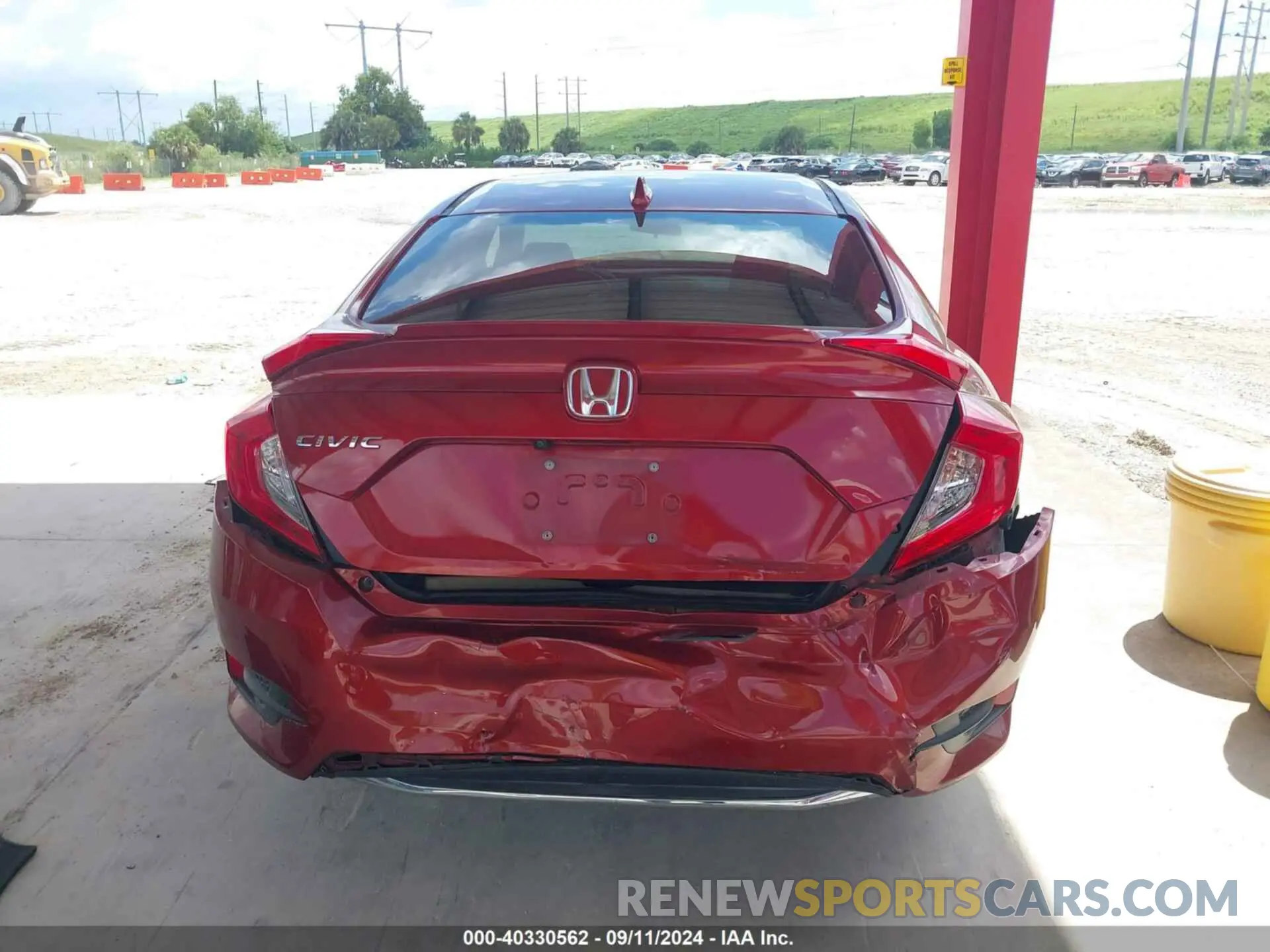16 Photograph of a damaged car 2HGFC1F34MH700163 HONDA CIVIC 2021